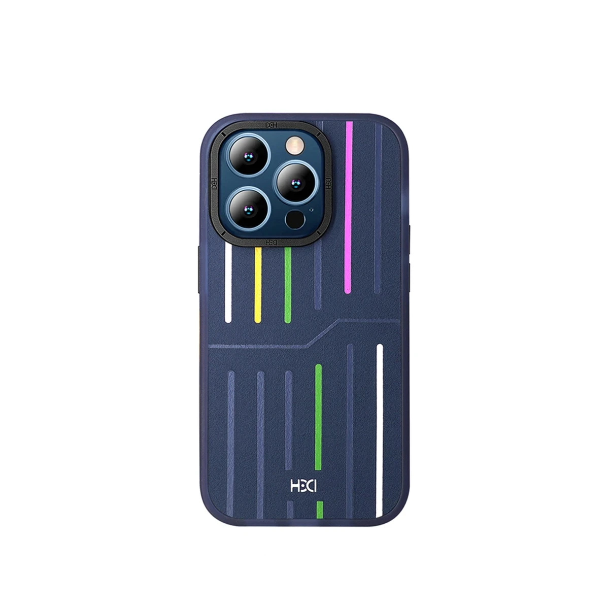 HDD Apple iPhone 15 Pro Max Kılıf HBC-221 Roma Kapak - Lacivert