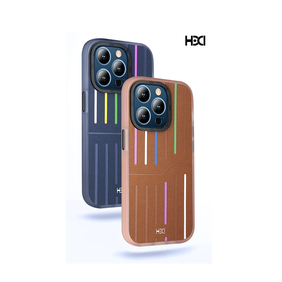 HDD Apple iPhone 15 Pro Max Kılıf HBC-221 Roma Kapak - Lacivert