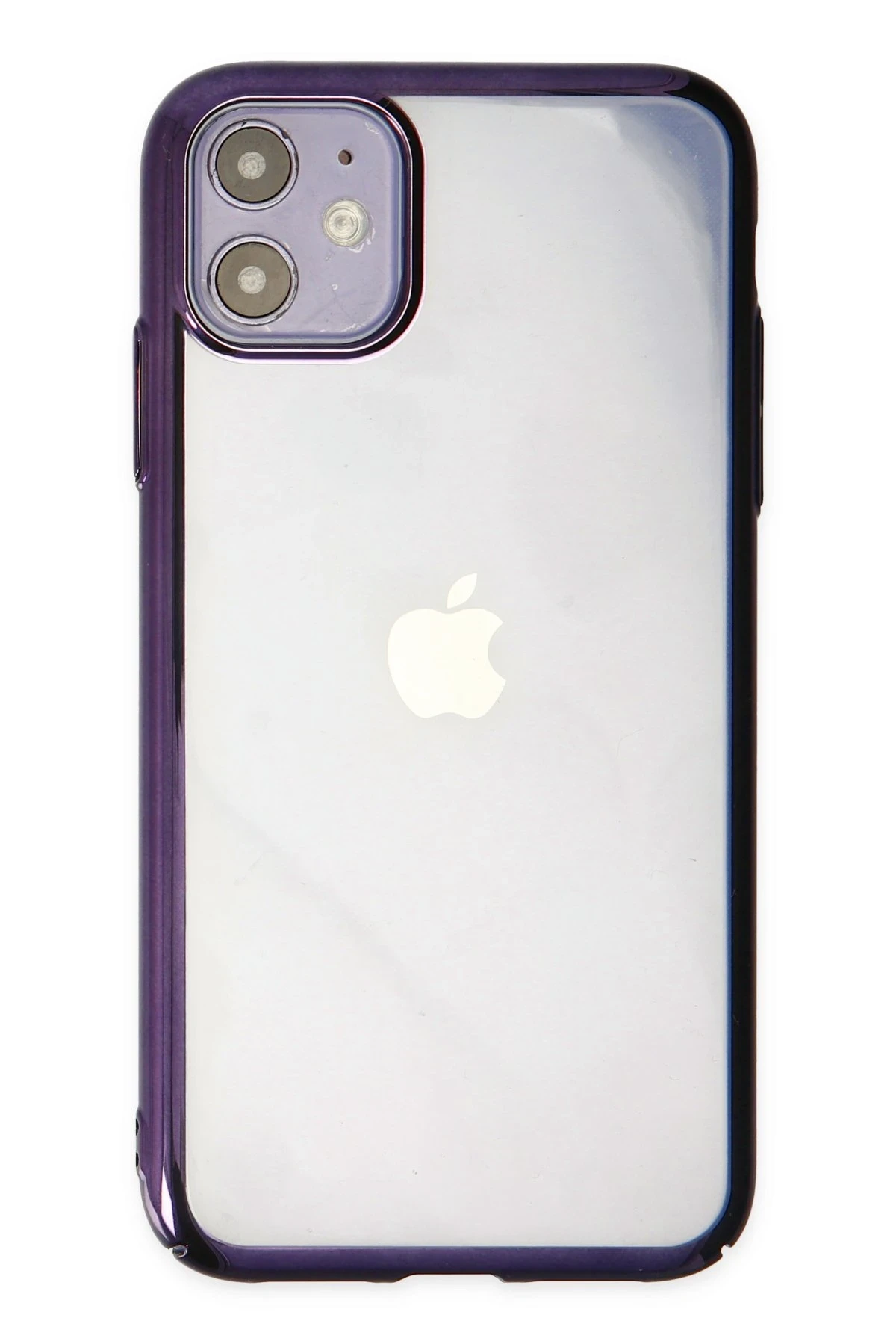 Newface iPhone 12 Kılıf Element Silikon - Mor