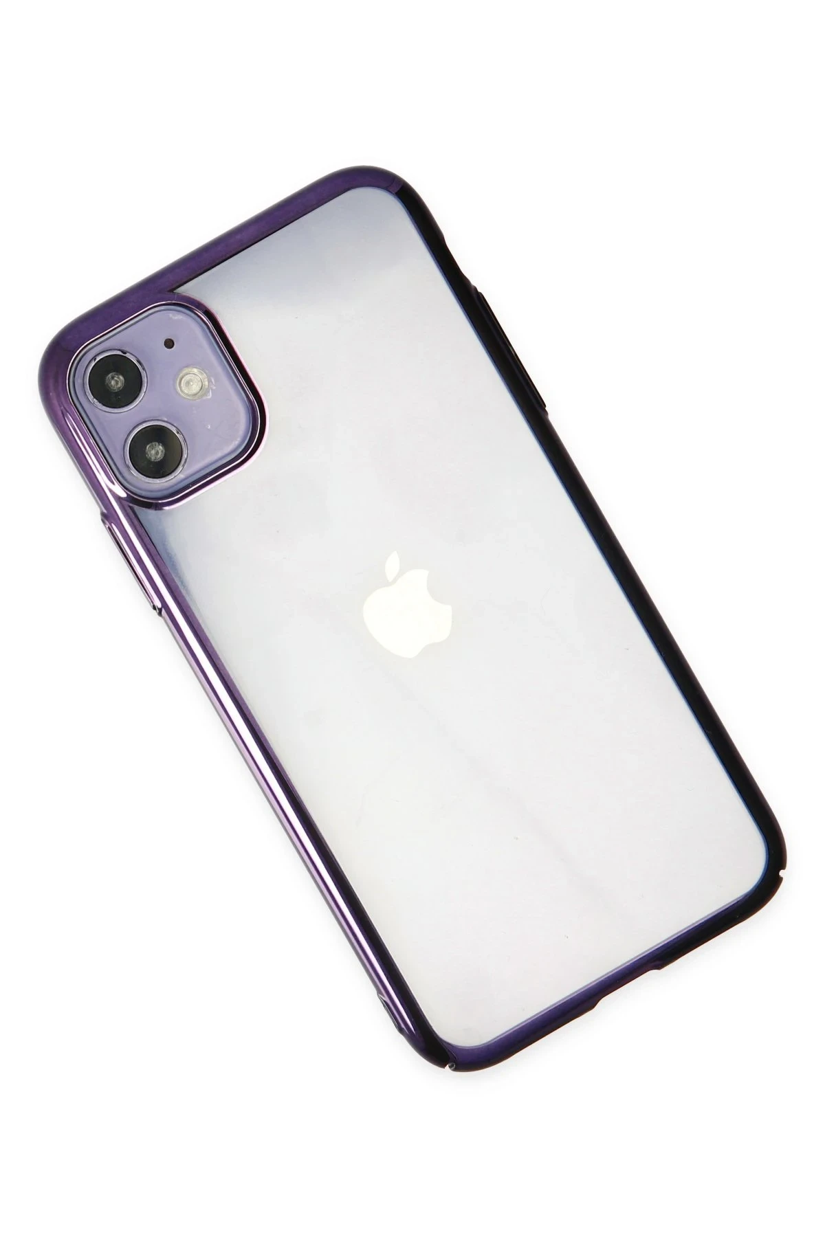 Newface iPhone 12 Kılıf Element Silikon - Mor
