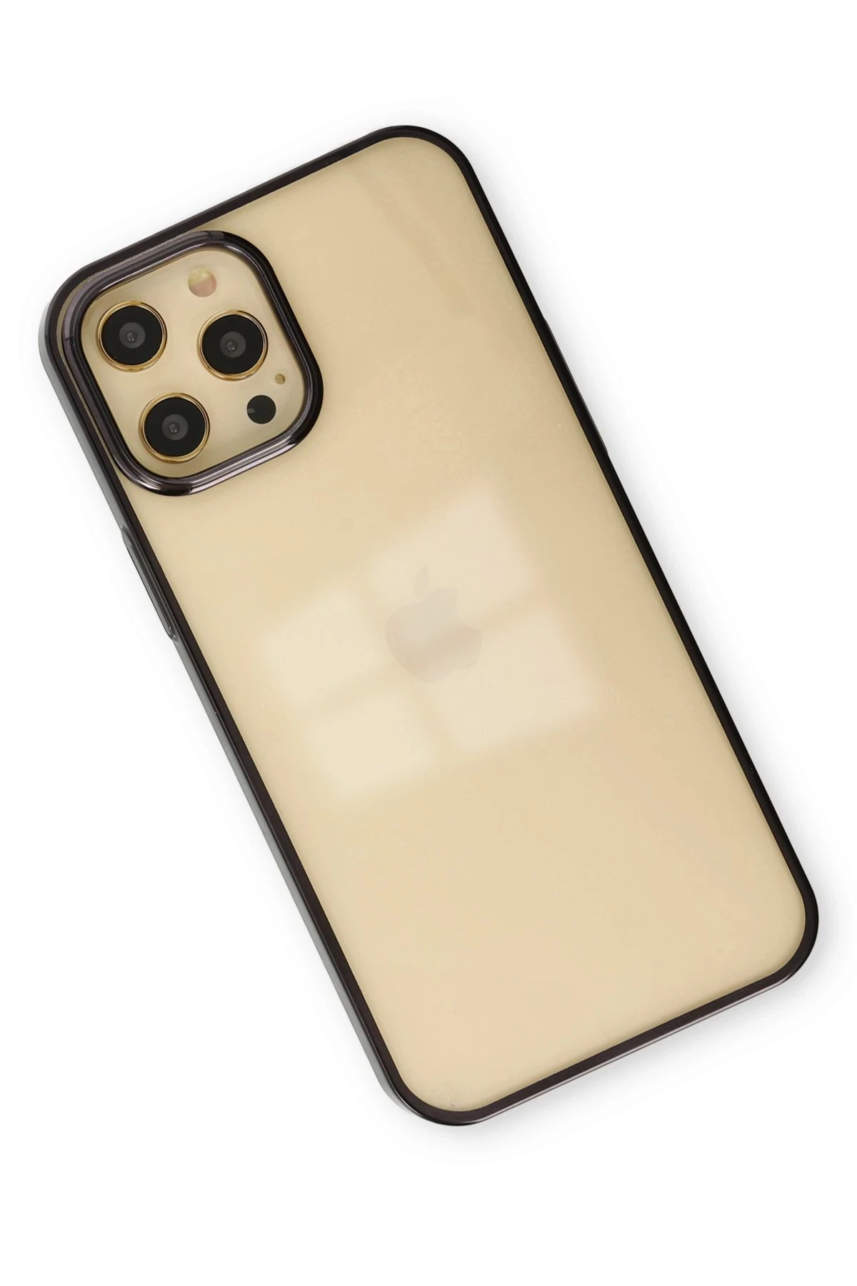 Newface iPhone 12 Pro Max Kılıf Element Silikon - Siyah