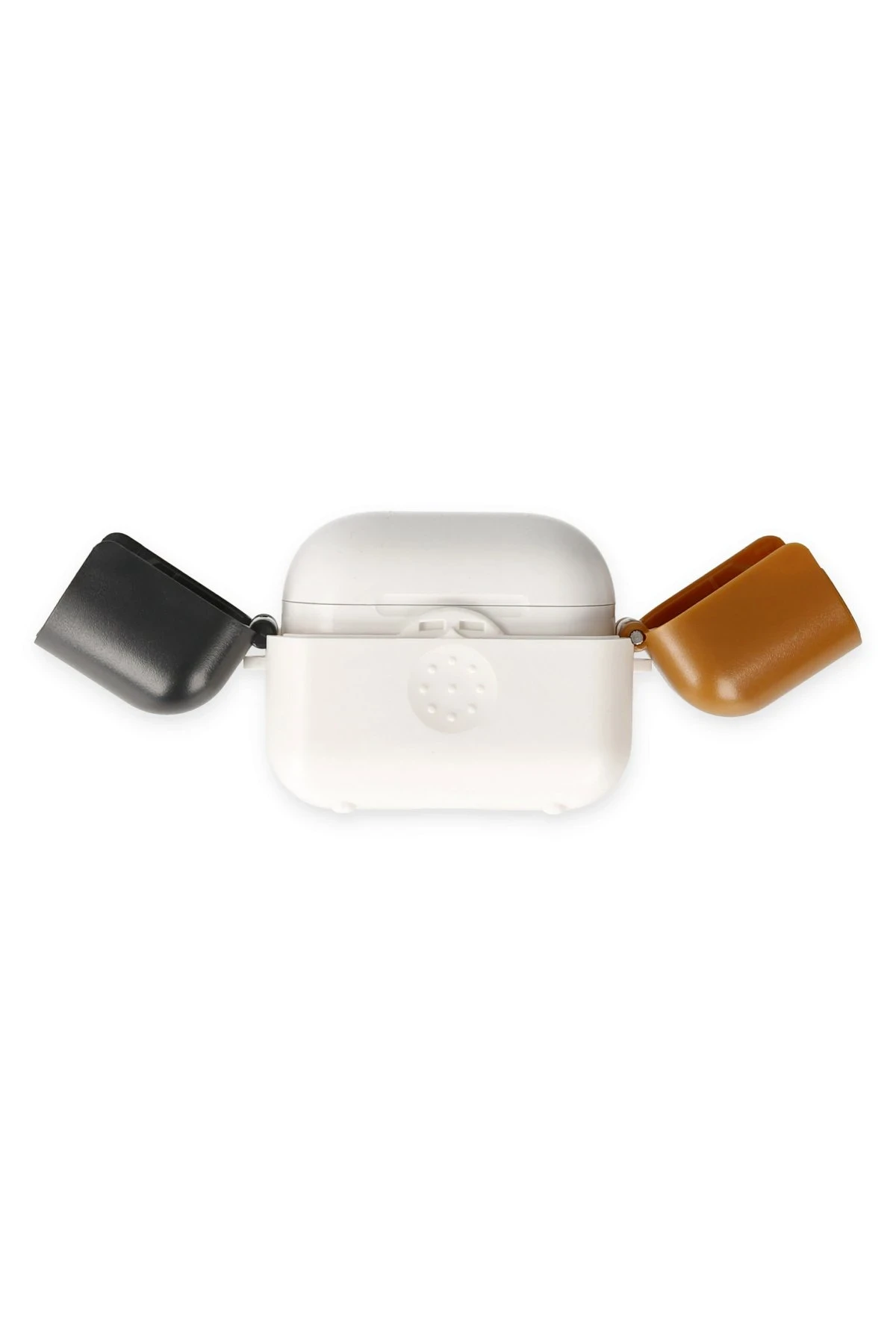 Newface Airpods 3 (3.nesil) Basmalı Kılıf - Beyaz-Siyah-Kahverengi