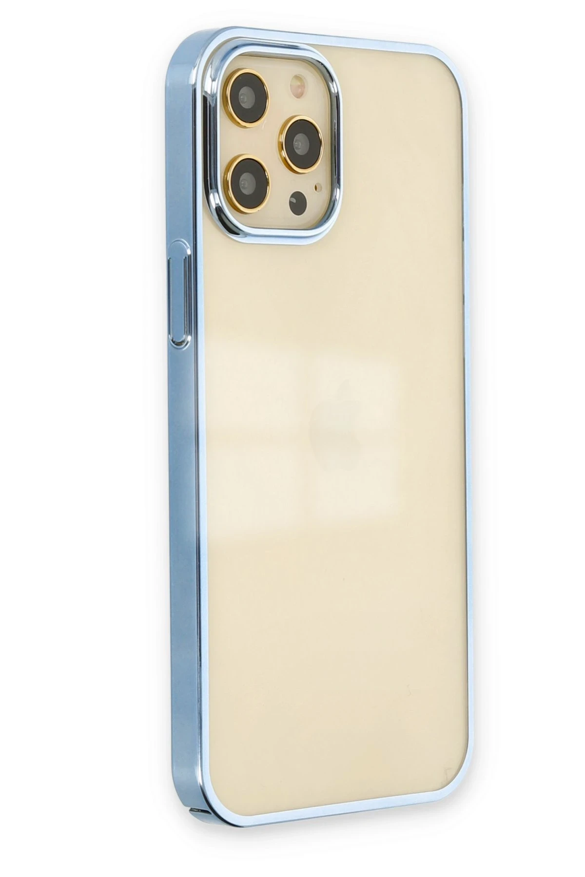 Newface iPhone 12 Pro Max Kılıf Element Silikon - Mavi