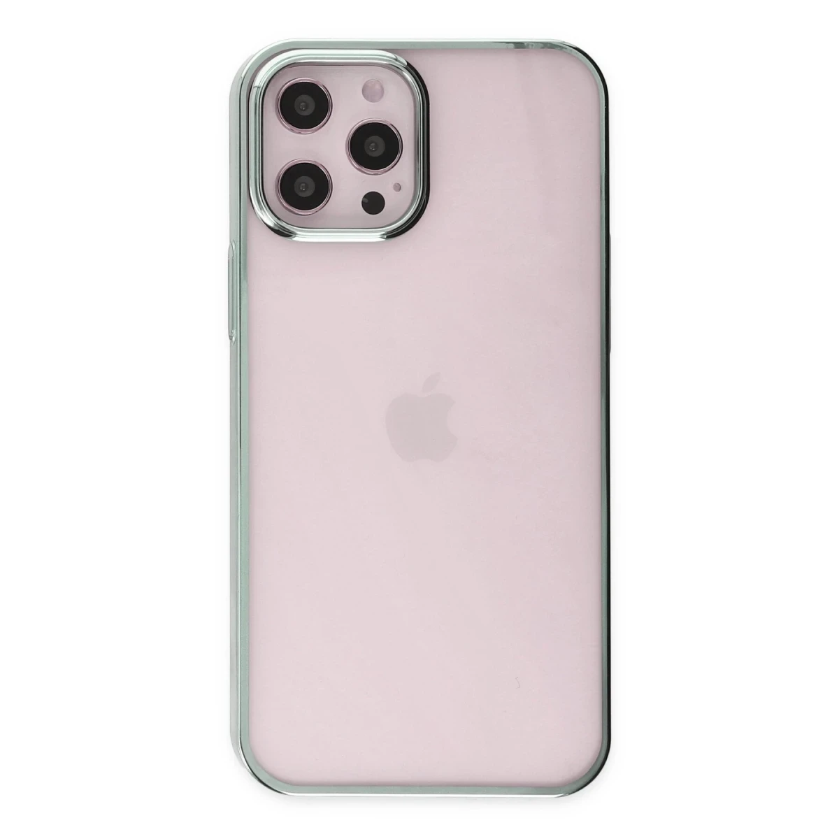 Newface Apple iPhone 12 Pro Max Kılıf Element Silikon - Yeşil
