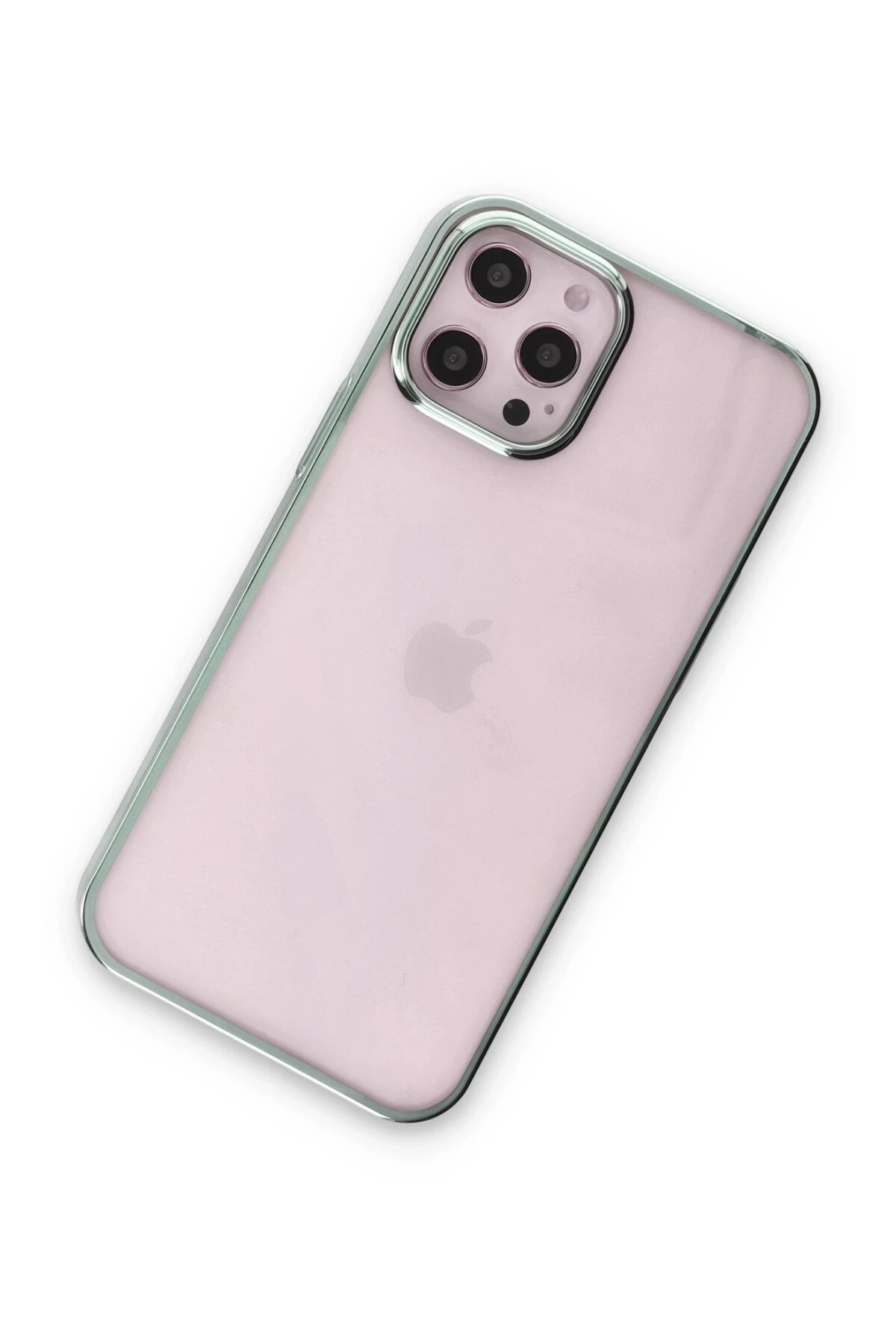 Newface iPhone 12 Pro Max Kılıf Element Silikon - Yeşil