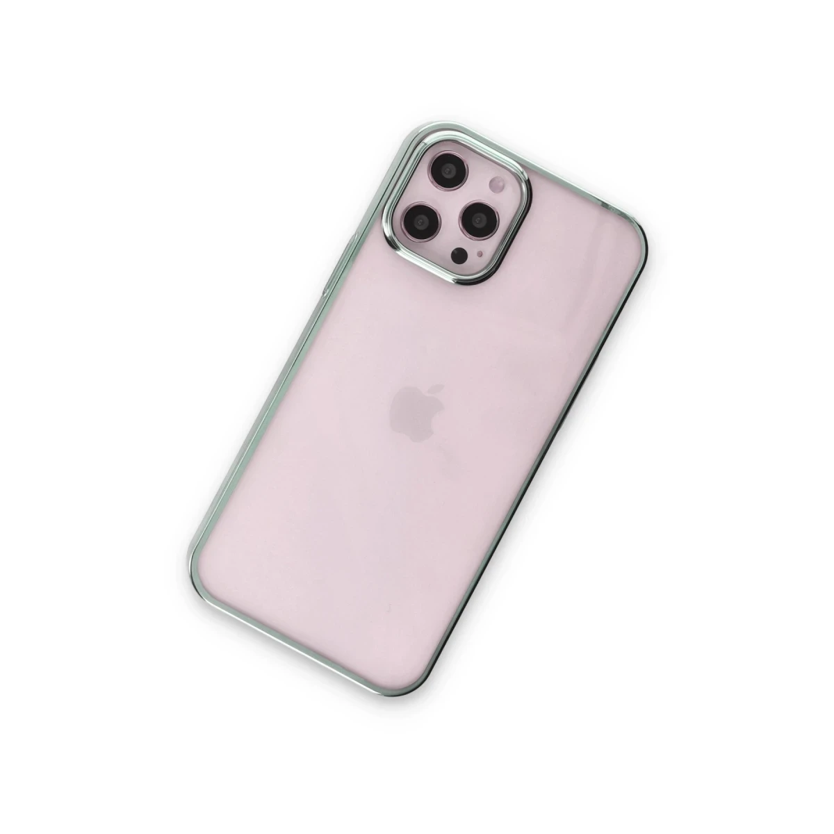 Newface Apple iPhone 12 Pro Max Kılıf Element Silikon - Yeşil