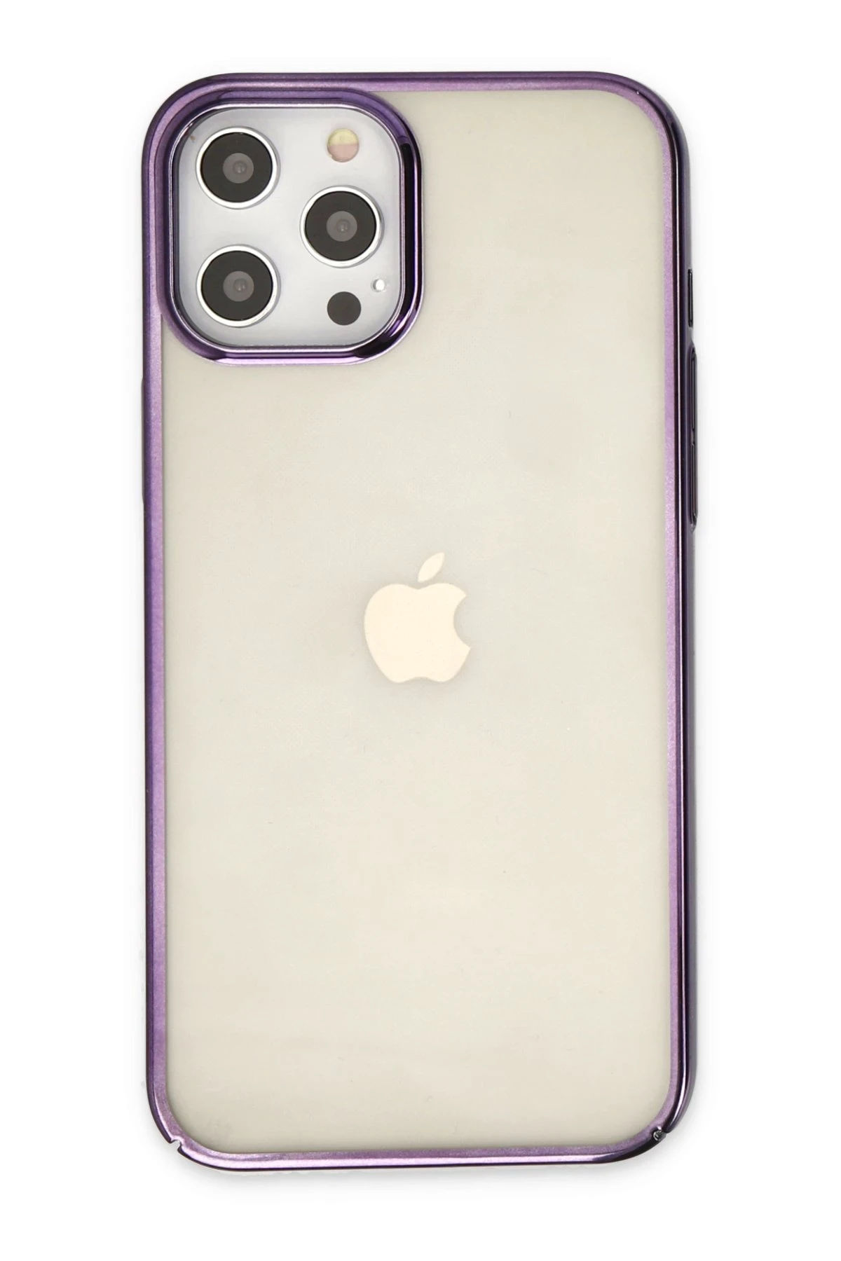 Newface iPhone 12 Pro Max Kılıf Element Silikon - Mor