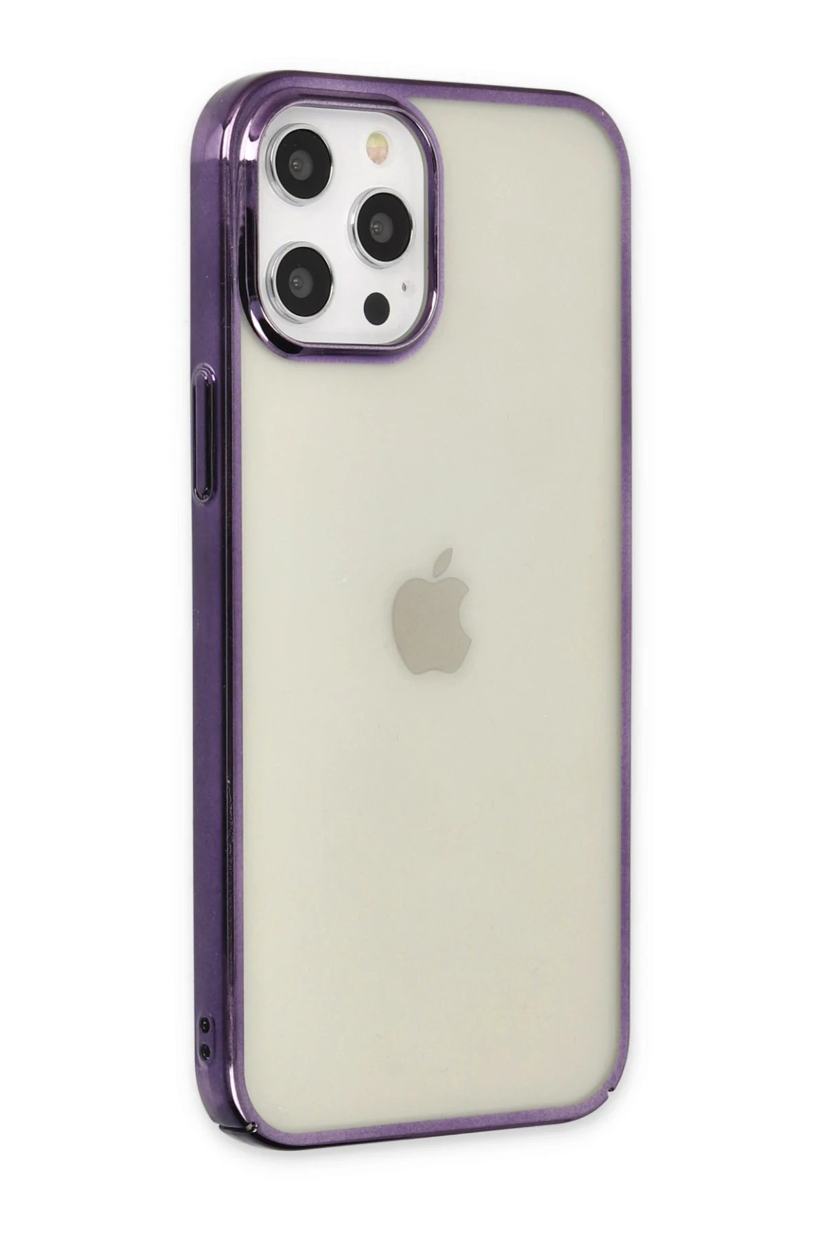 Newface iPhone 12 Pro Max Kılıf Element Silikon - Mor