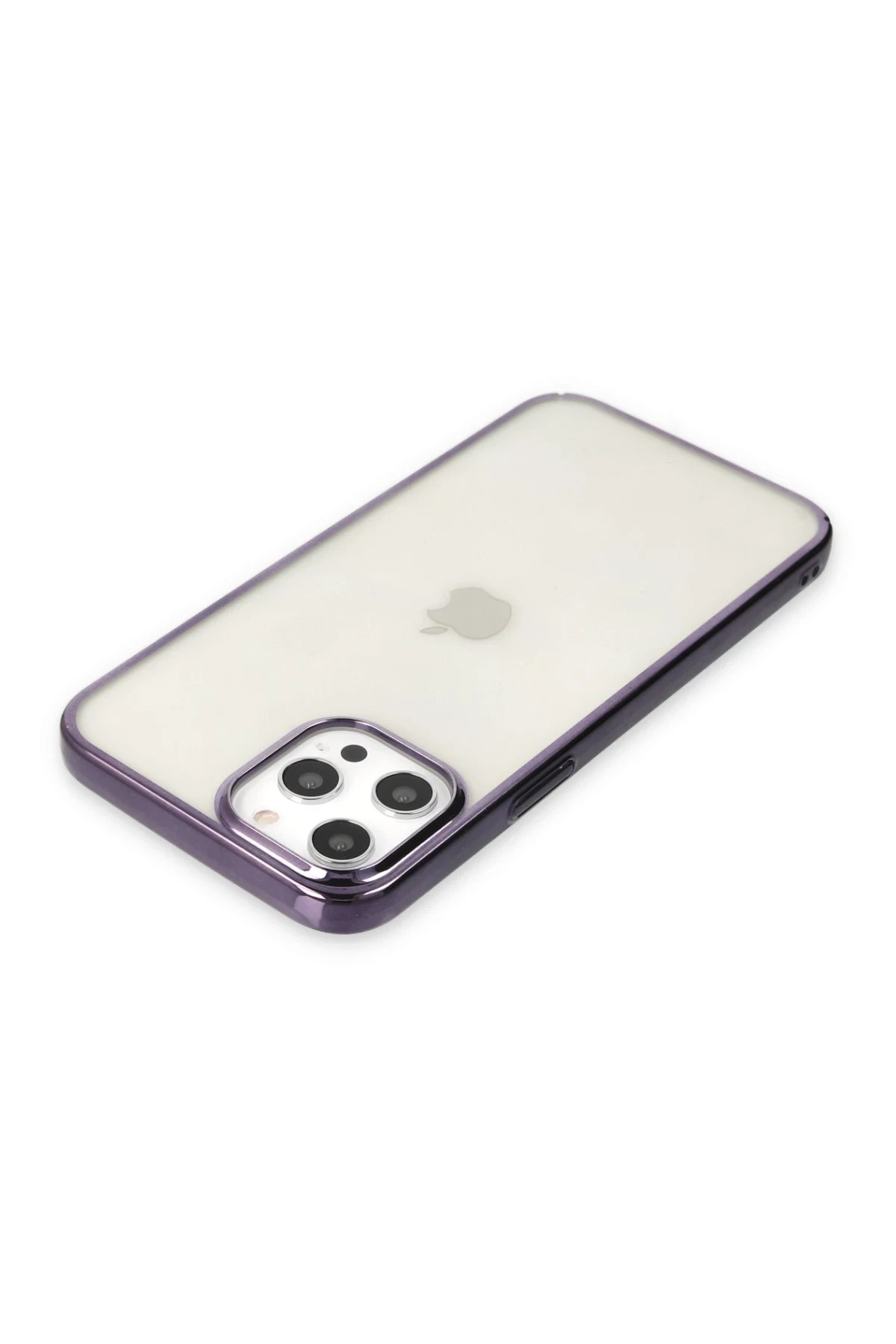 Newface iPhone 12 Pro Max Kılıf Element Silikon - Mor