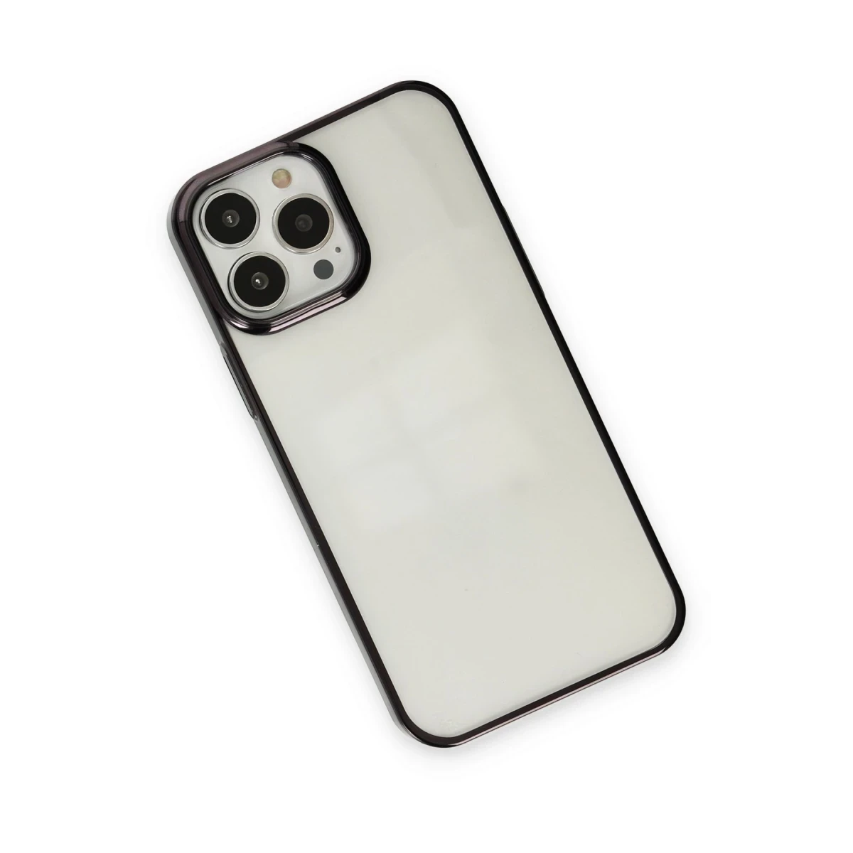 Newface Apple iPhone 13 Pro Kılıf Element Silikon - Siyah