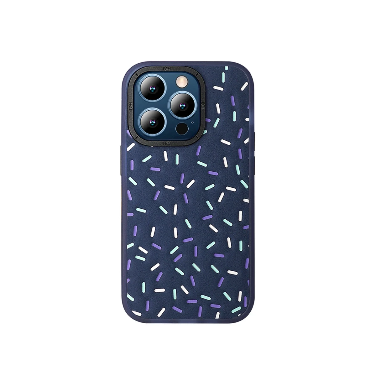 HDD Apple iPhone 15 Pro Kılıf HBC-222 Bern Kapak - Lacivert