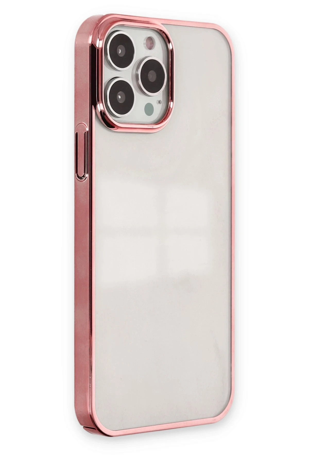 Newface iPhone 13 Pro Kılıf Element Silikon - Pembe