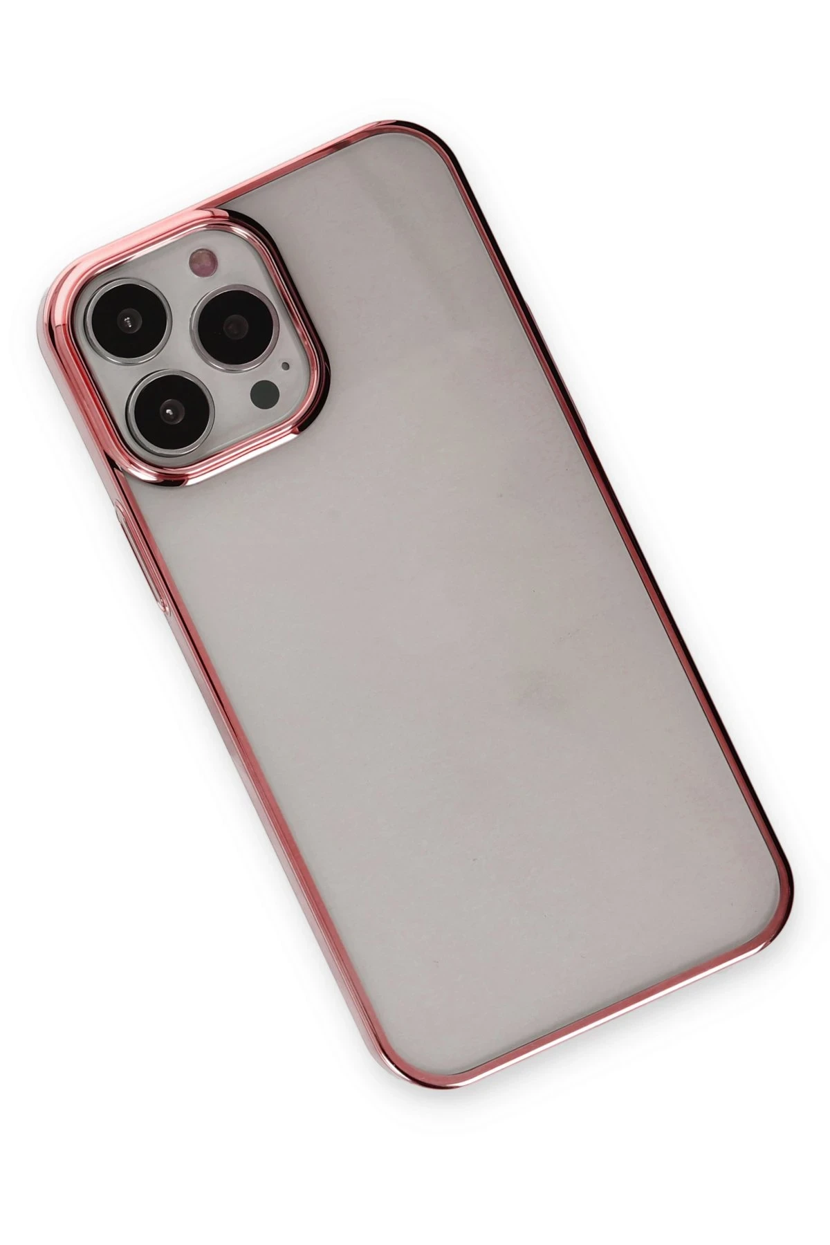 Newface iPhone 13 Pro Kılıf Element Silikon - Pembe