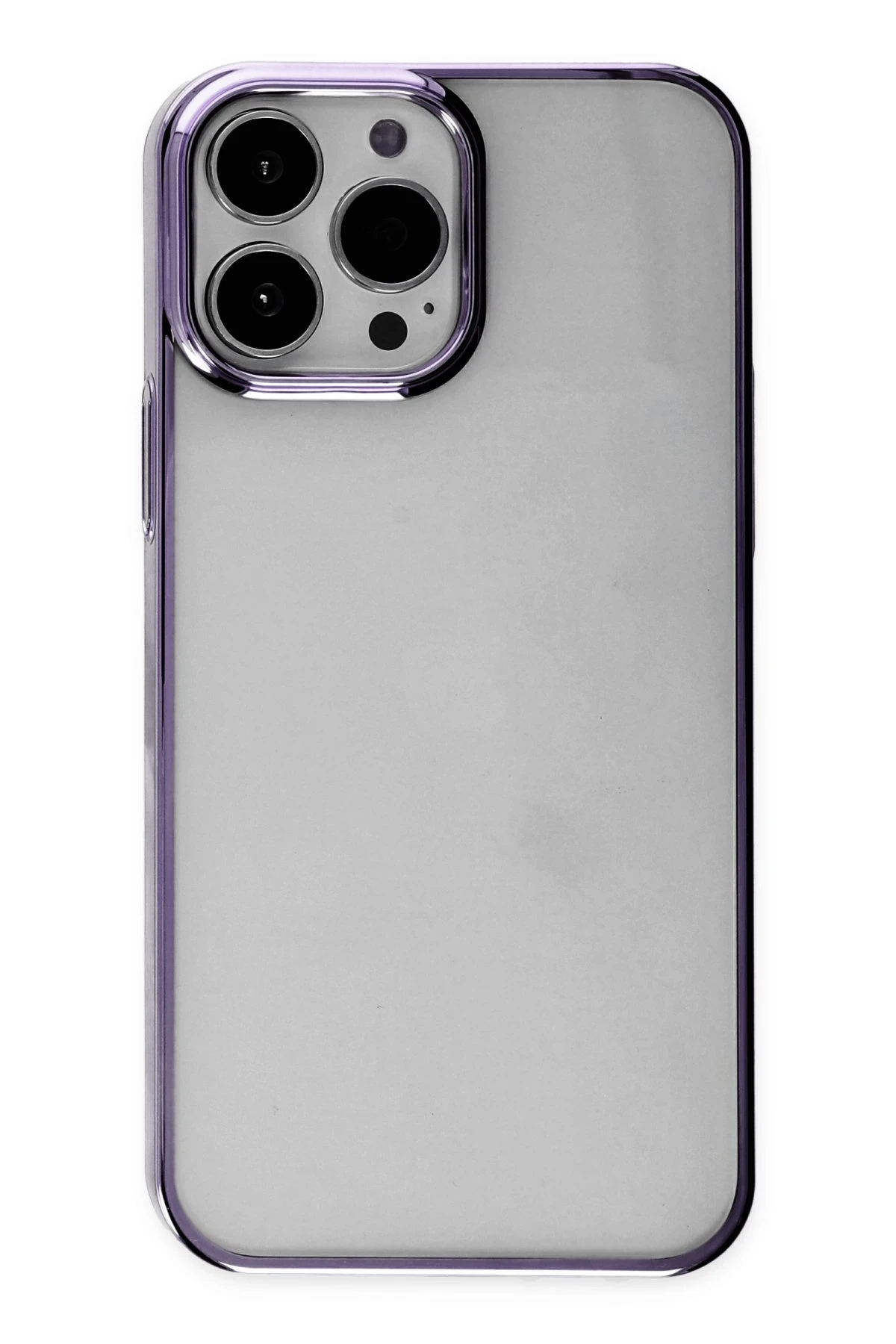 Newface iPhone 13 Pro Kılıf Element Silikon - Mor