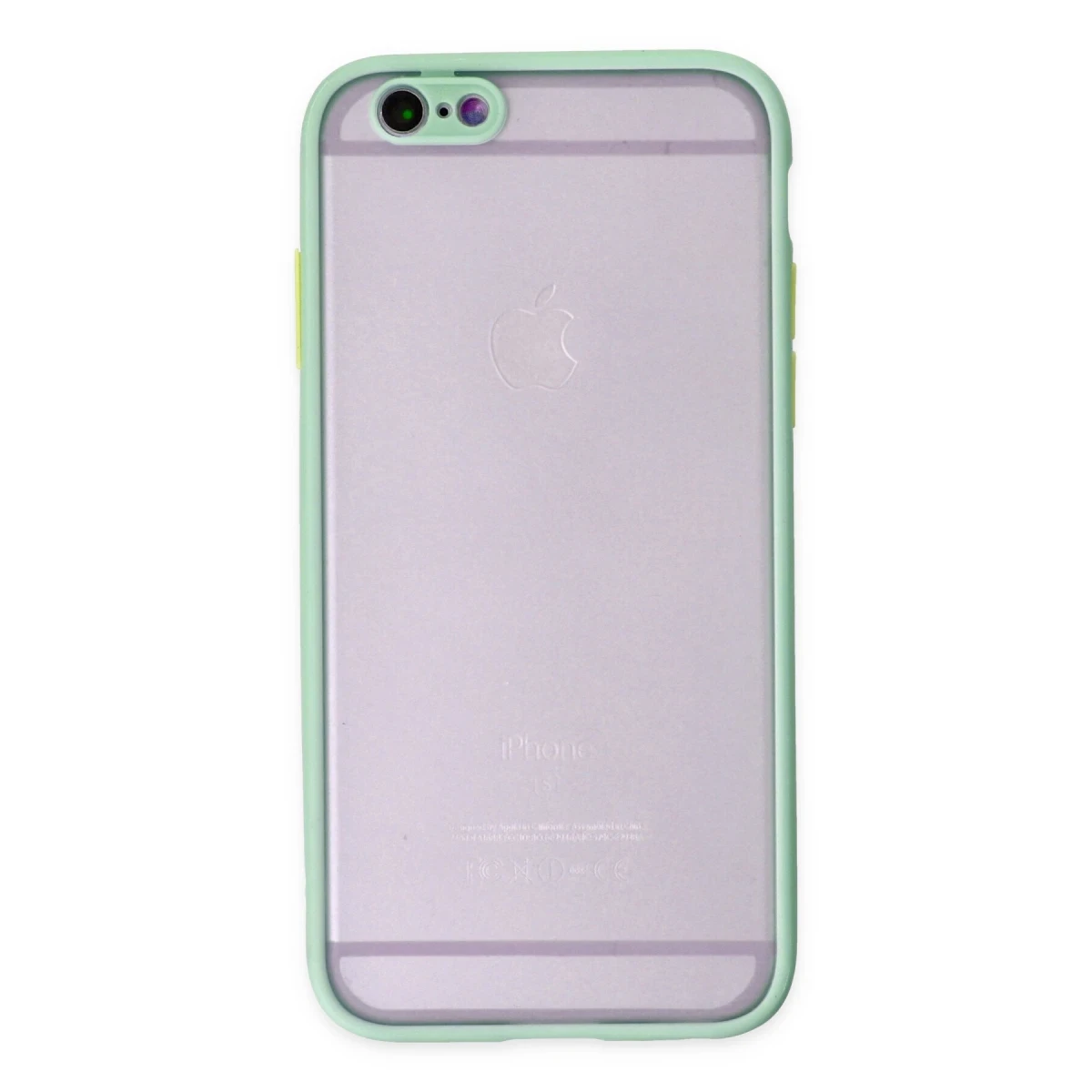 Newface Apple iPhone 6 Kılıf Montreal Silikon Kapak - Turkuaz