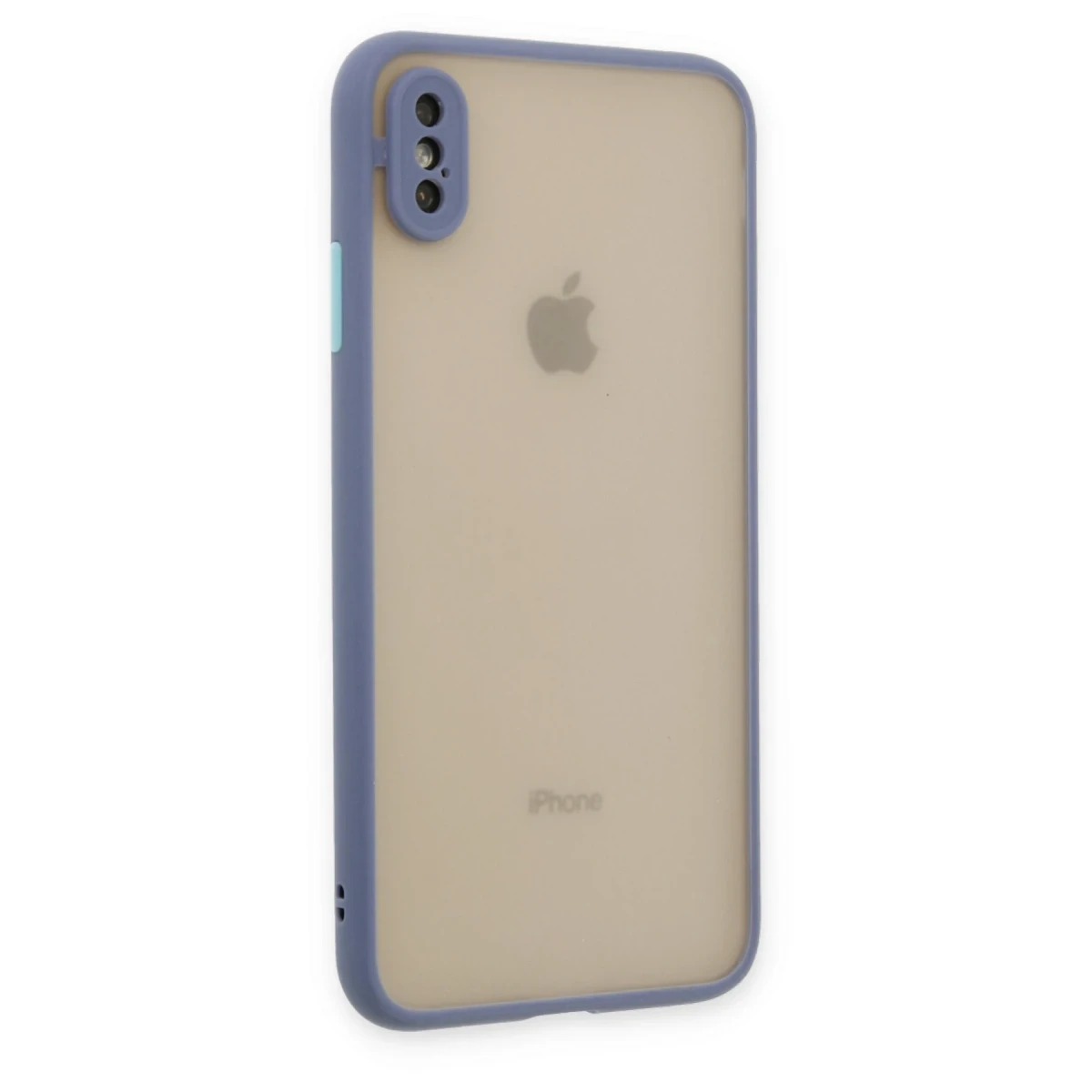 Newface Apple iPhone X Kılıf Montreal Silikon Kapak - Gri