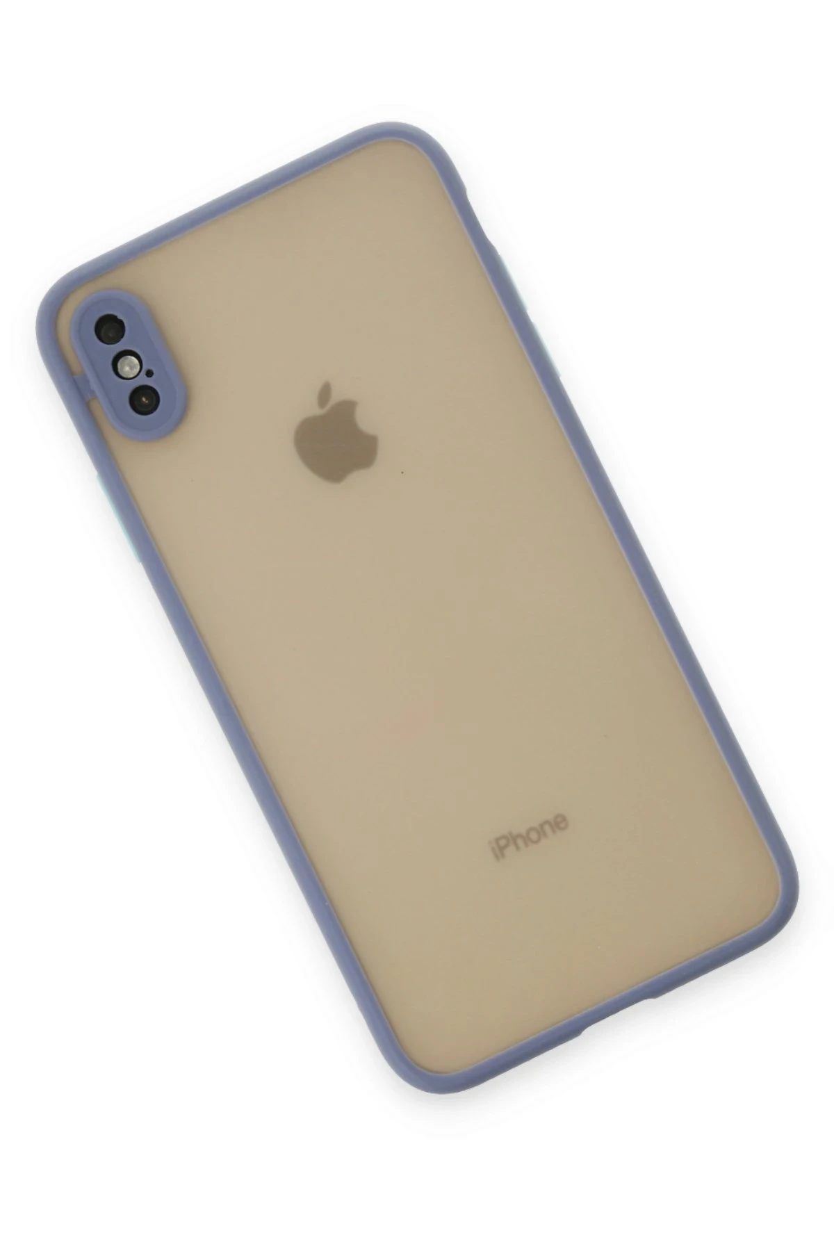 Newface iPhone X Kılıf Montreal Silikon Kapak - Gri