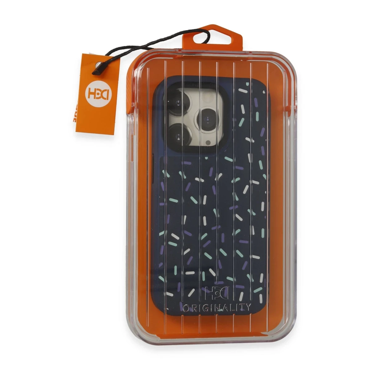 HDD Apple iPhone 15 Pro Max Kılıf HBC-222 Bern Kapak - Lacivert