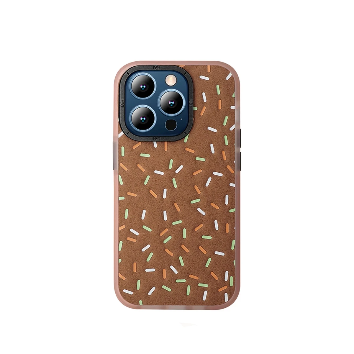 HDD Apple iPhone 15 Pro Max Kılıf HBC-222 Bern Kapak - Kahverengi