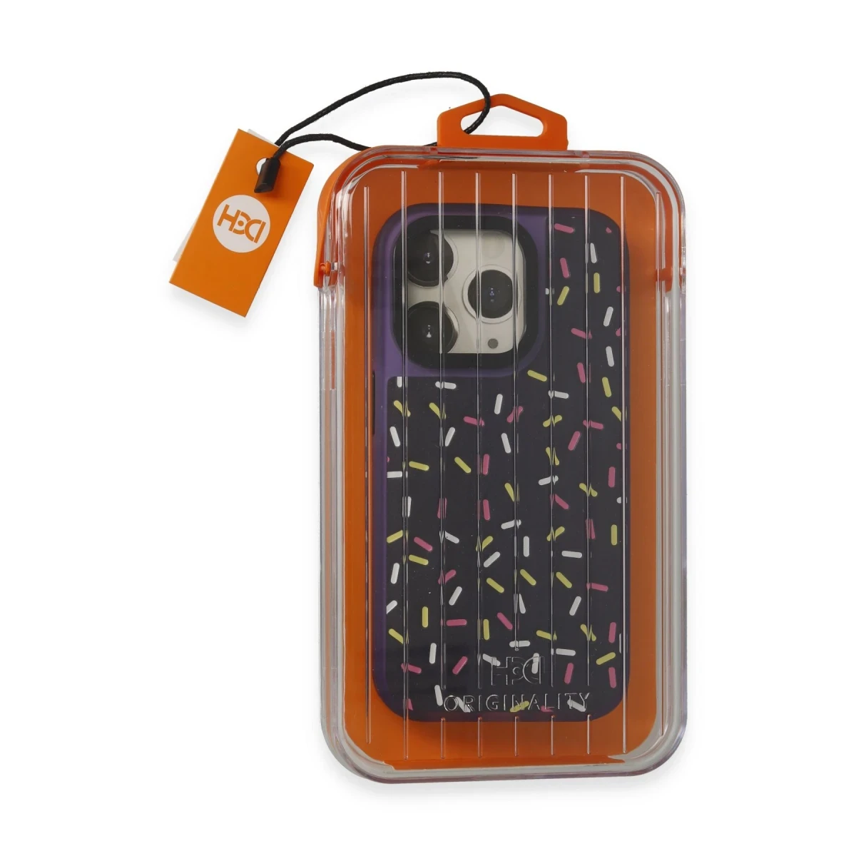 HDD Apple iPhone 15 Pro Max Kılıf HBC-222 Bern Kapak - Derin Mor