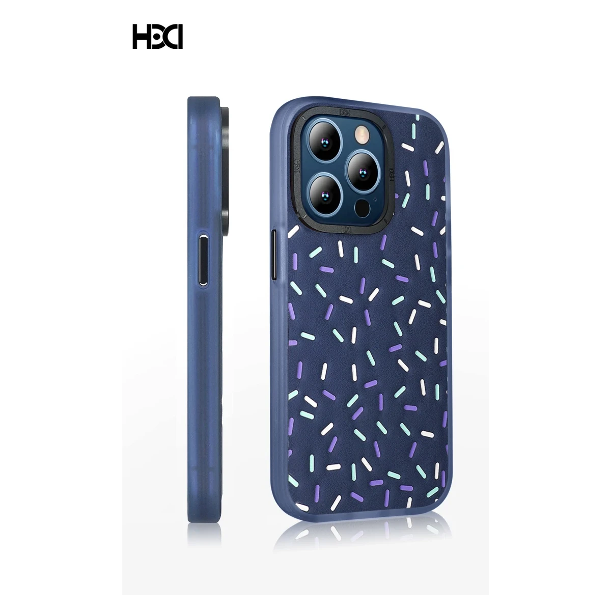 HDD Apple iPhone 15 Pro Max Kılıf HBC-222 Bern Kapak - Derin Mor