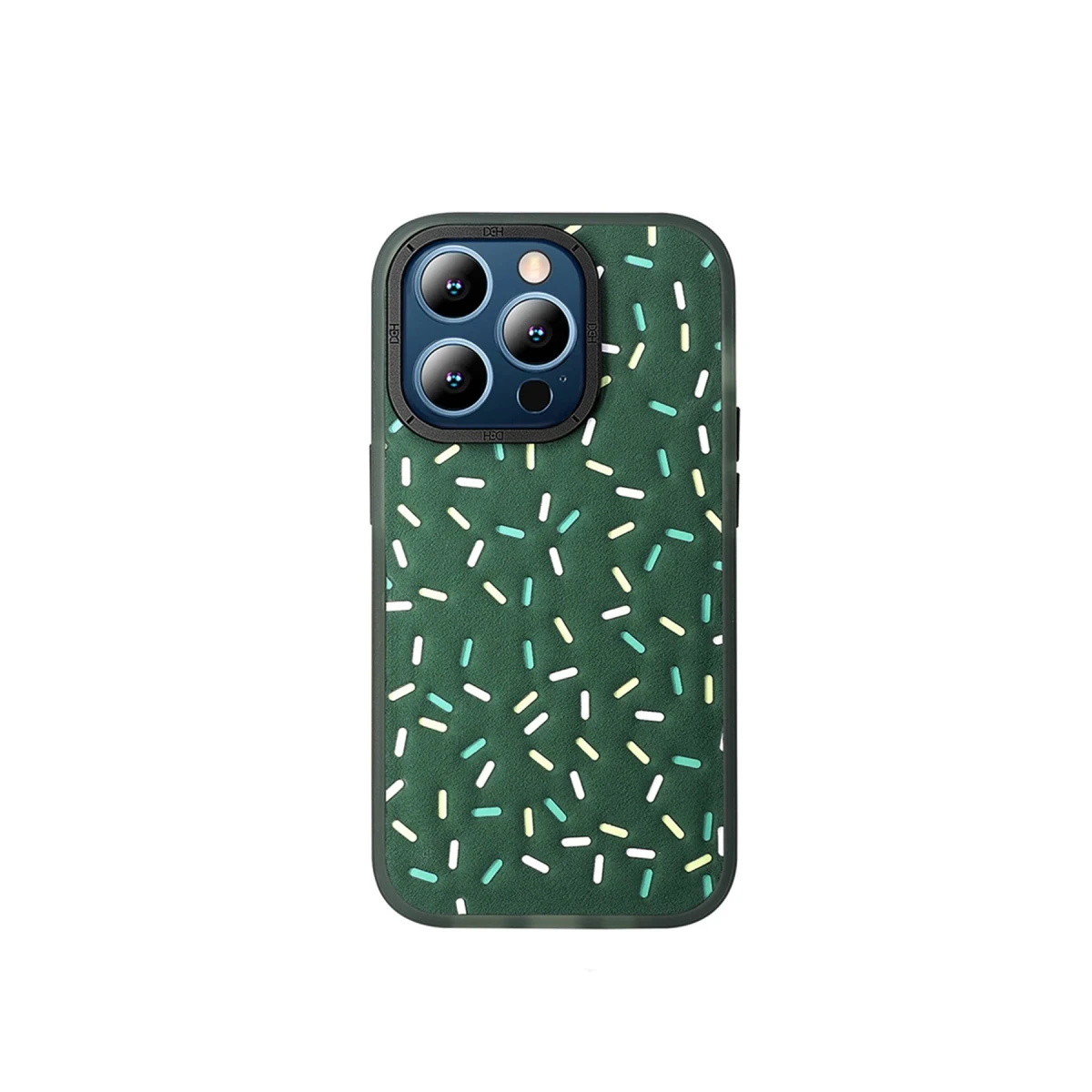 HDD Apple iPhone 15 Pro Max Kılıf HBC-222 Bern Kapak - Koyu Yeşil