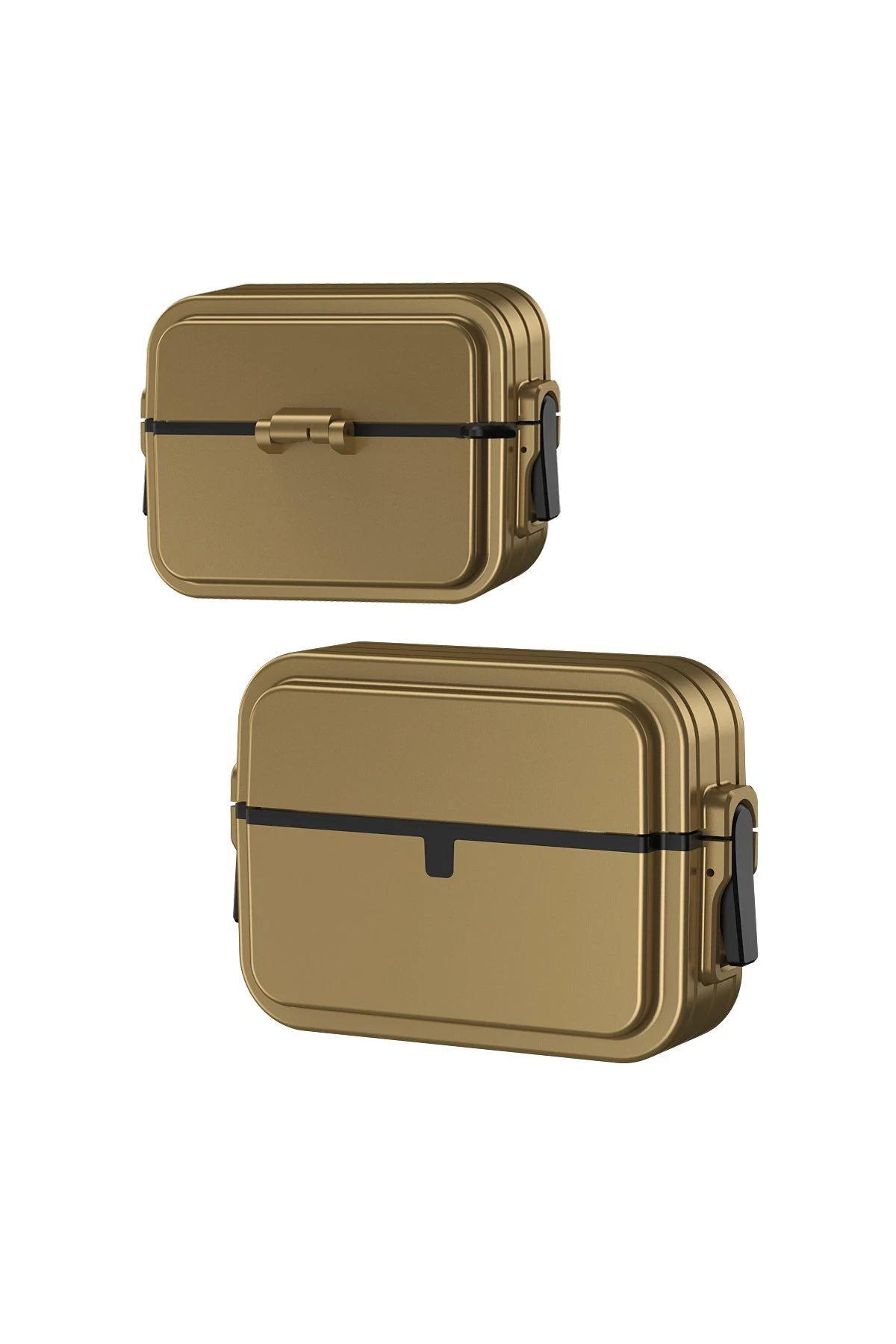 Newface Airpods Pro 2 (2.nesil) 404 Kilitli Kılıf - Gold