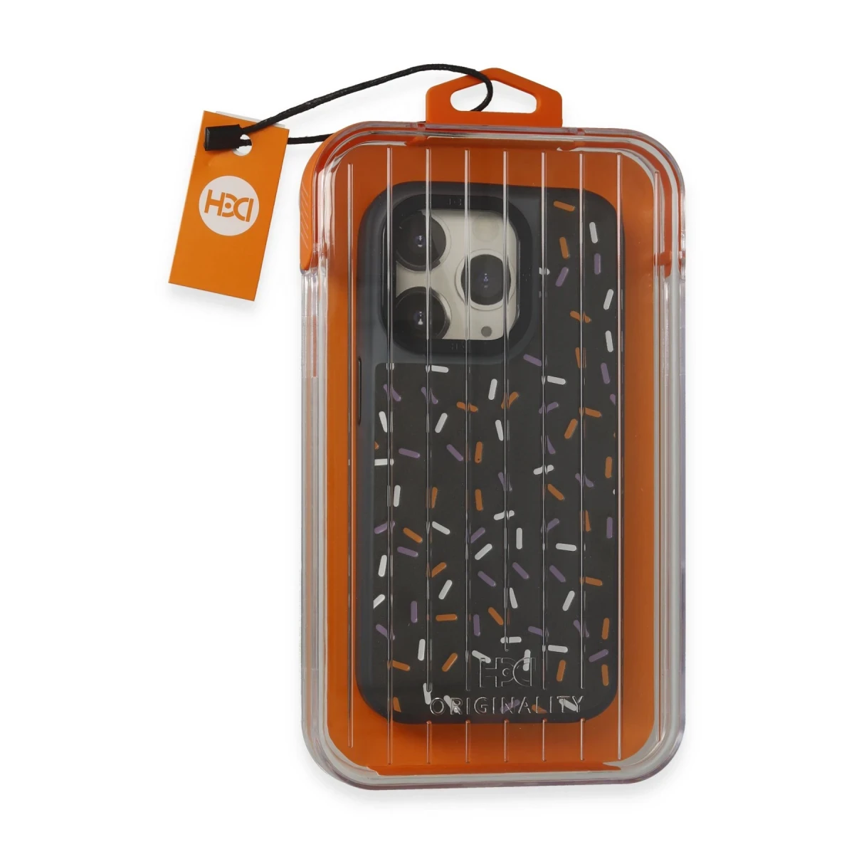 HDD Apple iPhone 15 Pro Max Kılıf HBC-222 Bern Kapak - Gri
