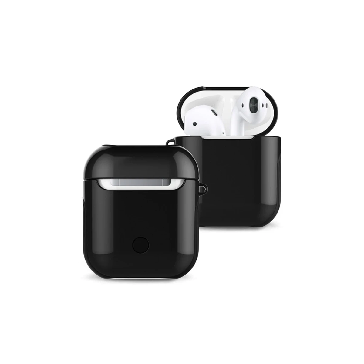 Newface Apple Airpods 2 (2.nesil) 3in1 Kılıf - Siyah