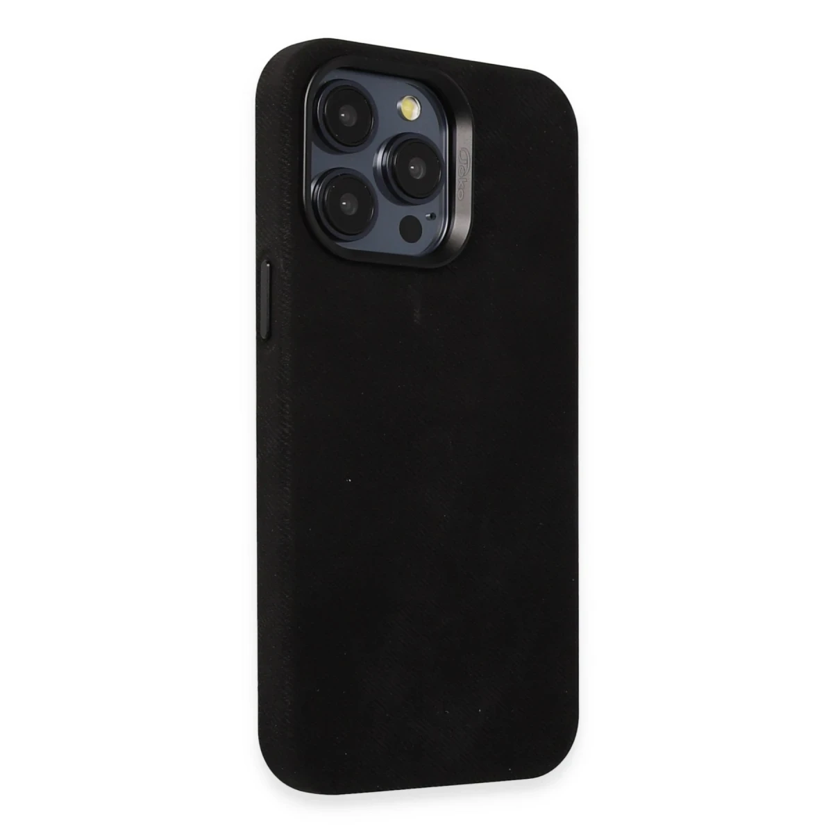 Joko Apple iPhone 15 Pro Kılıf Velvet Magsafe Kapak - Siyah — görsel 3