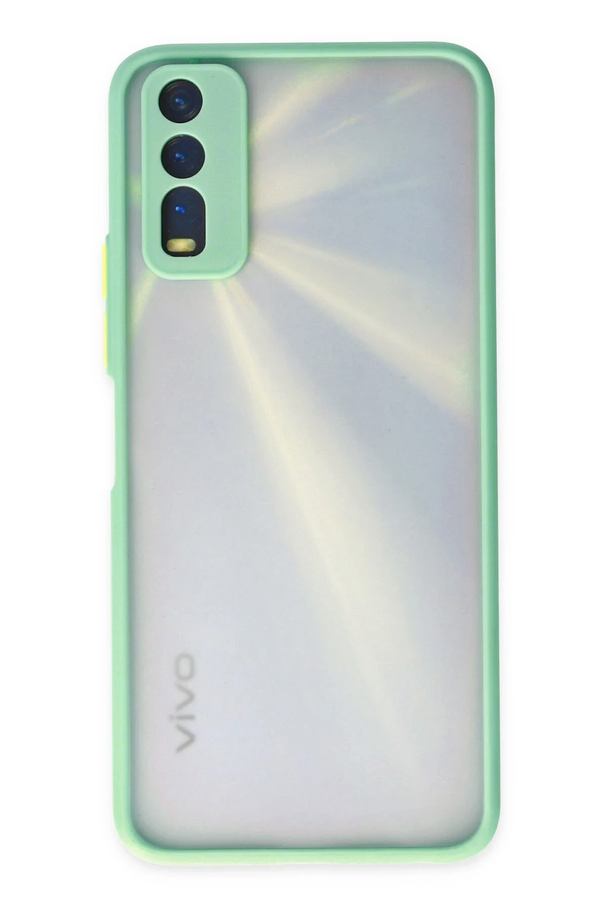 Newface Vivo Y11S Kılıf Montreal Silikon Kapak - Turkuaz