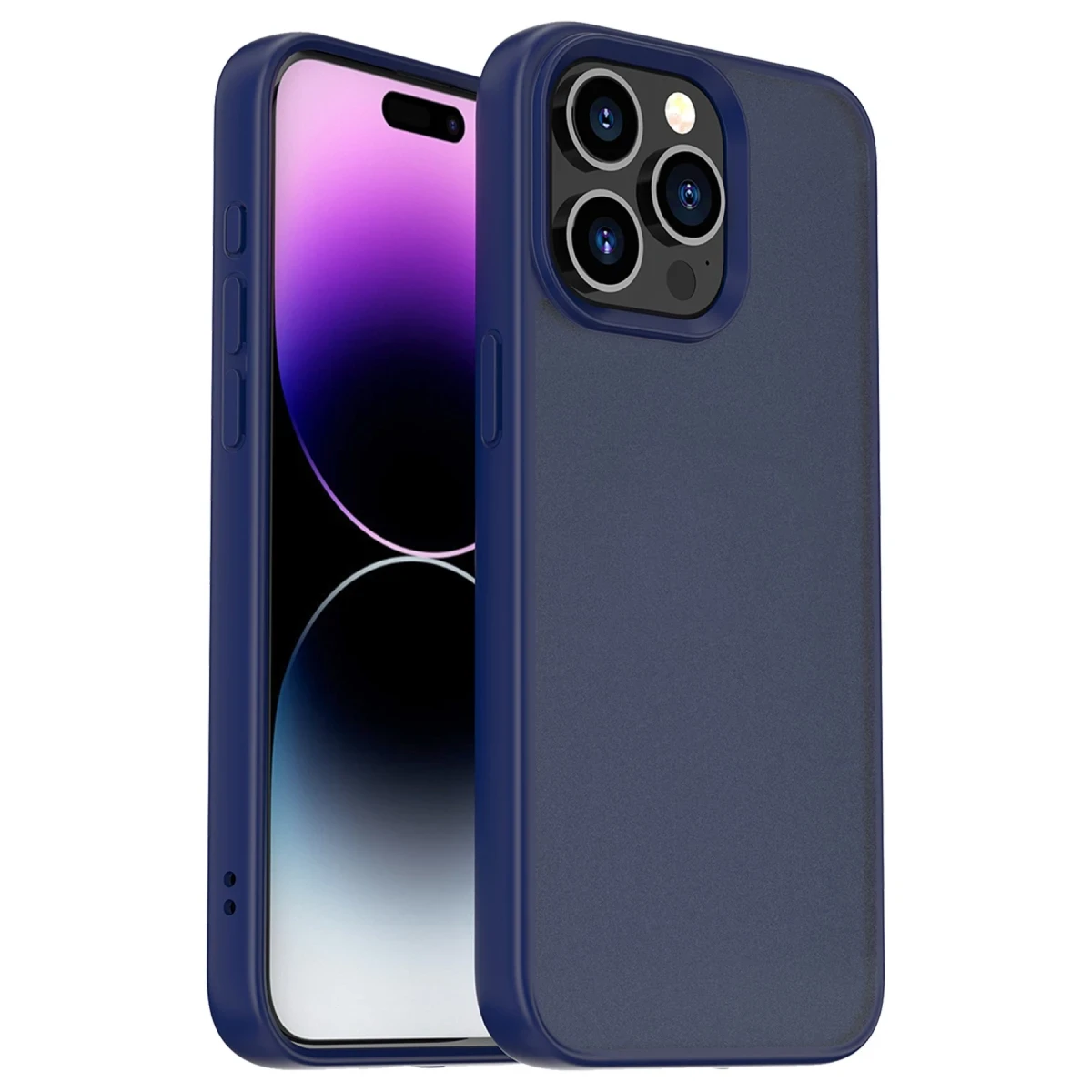 Yesido Apple iPhone 14 Pro Max PC05 Tower Kapak - Lacivert