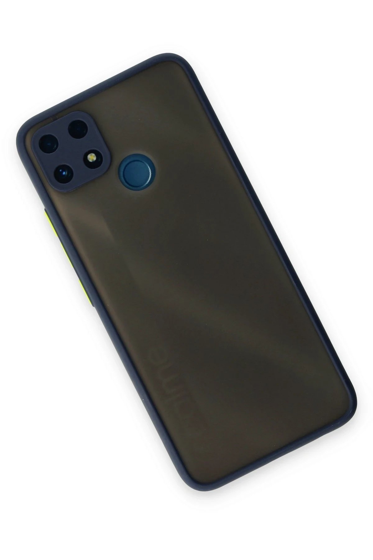 Newface Realme C25 Kılıf Montreal Silikon Kapak - Lacivert