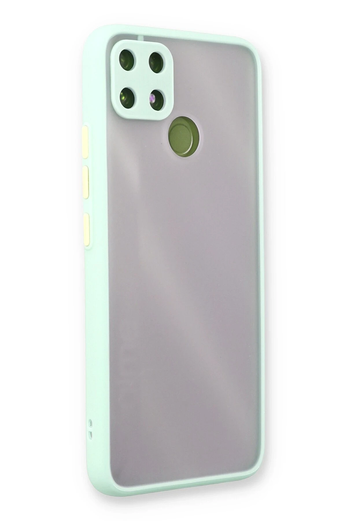 Newface Realme C25 Kılıf Montreal Silikon Kapak - Turkuaz