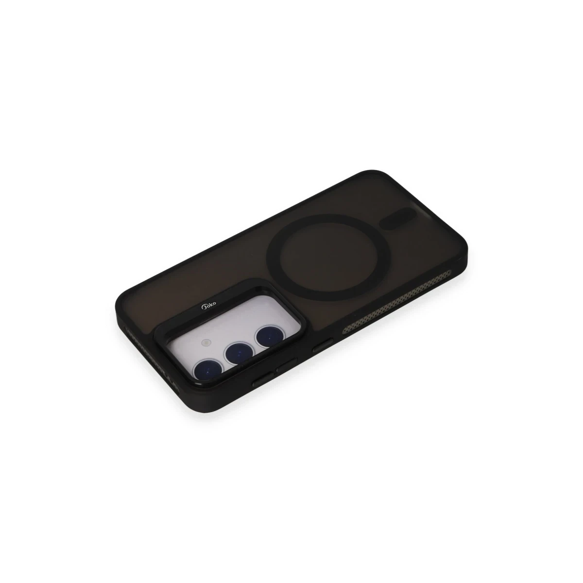 Joko Samsung Galaxy S24 Flet Lens Magsafe Kapak - Siyah — görsel 9