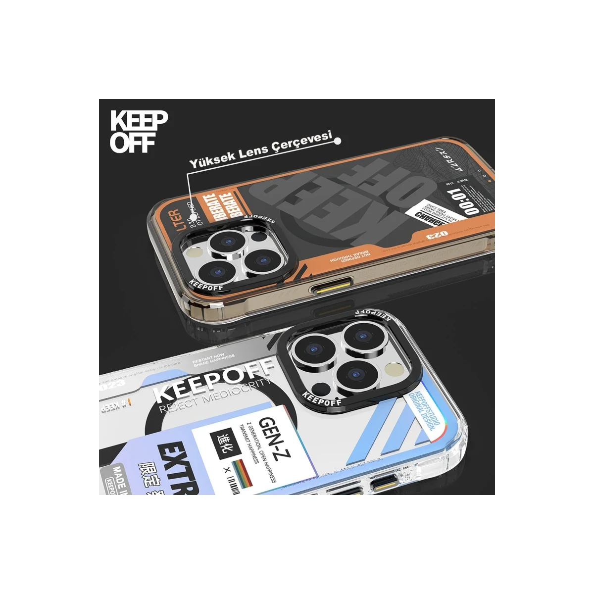 Keep Off Apple iPhone 15 Pro Imagination Of Time Magsafe Kapak - Extraordinary — görsel 12