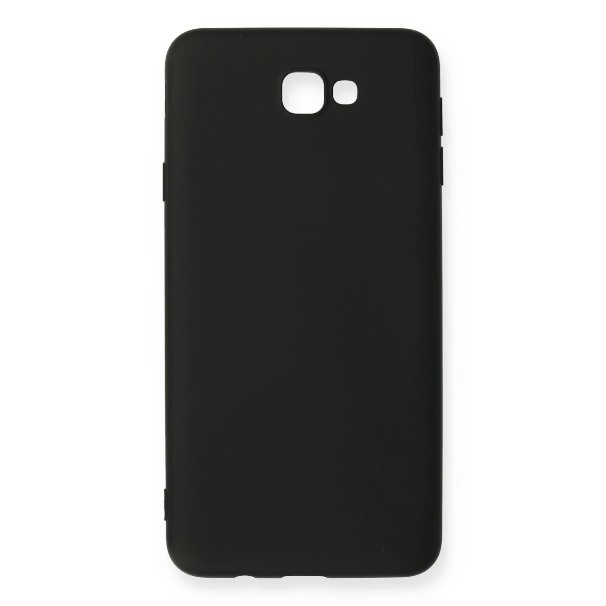 Newface Samsung Galaxy J7 Prime Kılıf Nano içi Kadife Silikon - Siyah