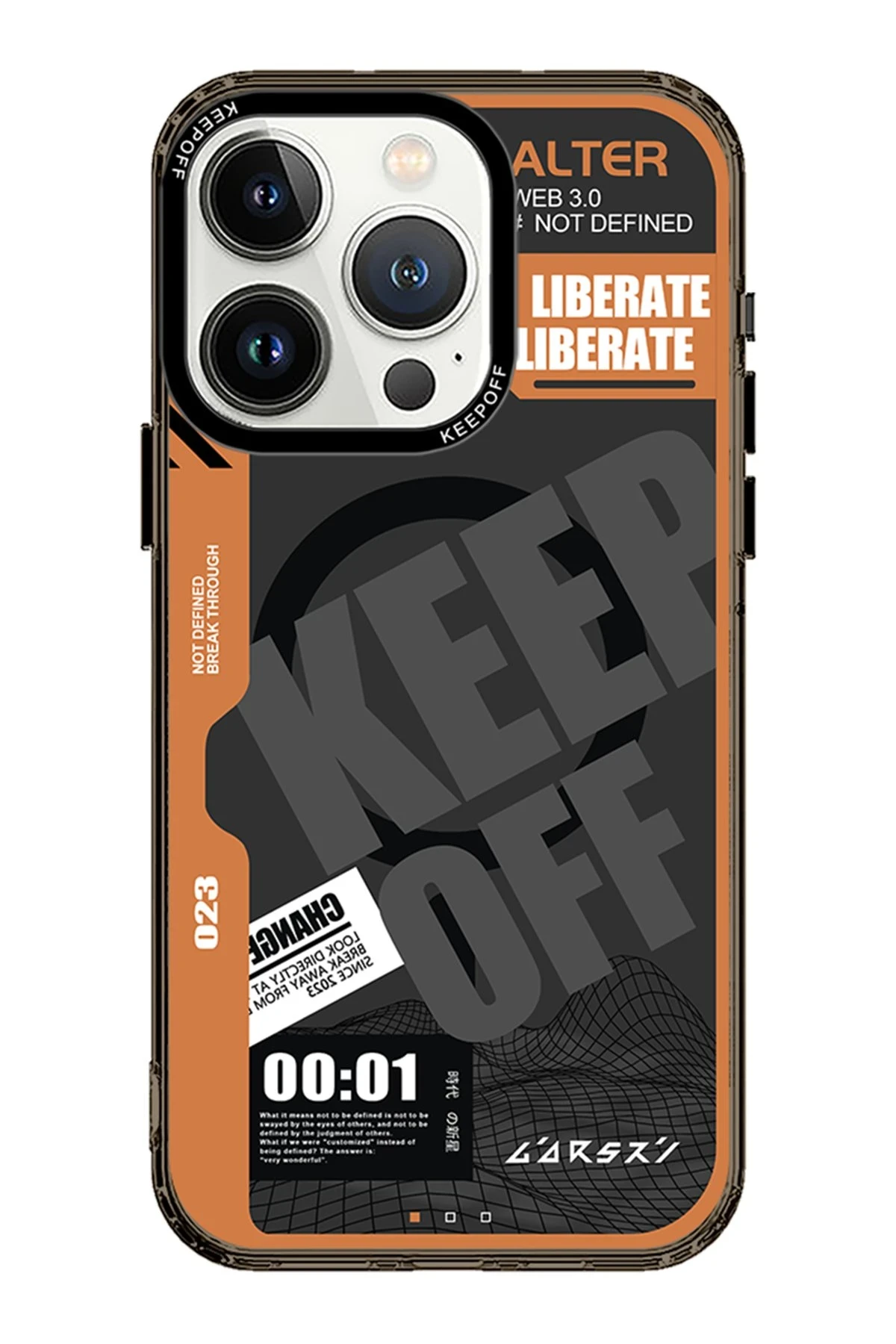 Keep Off Apple iPhone 15 Pro Max Imagination Of Time Magsafe Kapak - Escape From