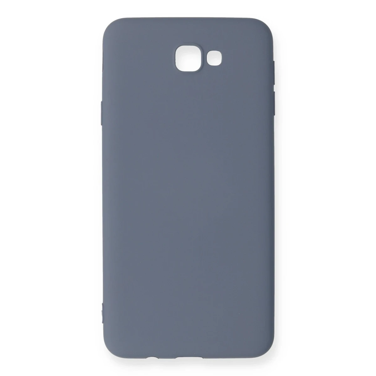 Newface Samsung Galaxy J7 Prime Kılıf Nano içi Kadife Silikon - Gri