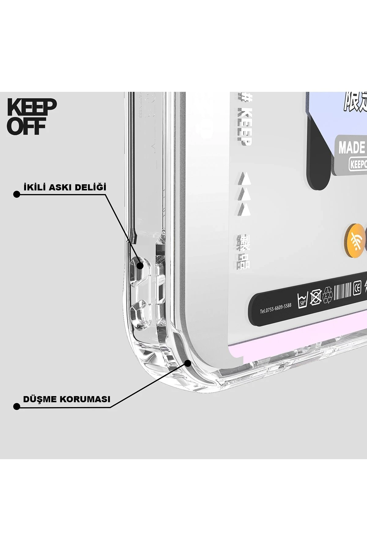 Keep Off Apple iPhone 15 Pro Max Imagination Of Time Magsafe Kapak - Escape From — görsel 4
