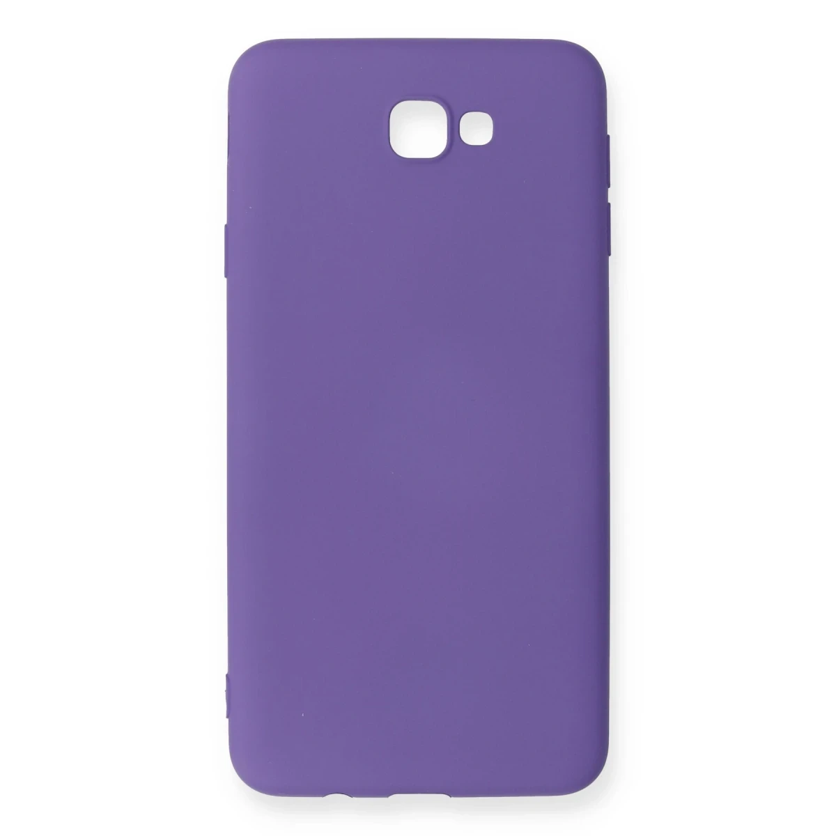 Newface Samsung Galaxy J7 Prime Kılıf Nano içi Kadife Silikon - Mor