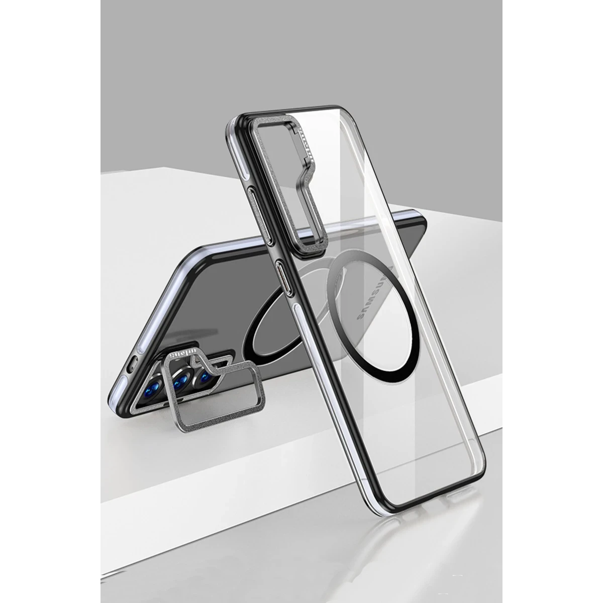 Joko Samsung Galaxy S24 Crystal Magsafe Kapak - Siyah — görsel 2