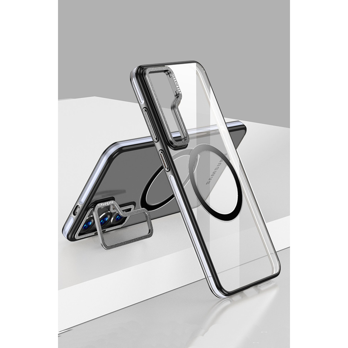 Joko Samsung Galaxy S24 Crystal Magsafe Kapak - Siyah — görsel 3