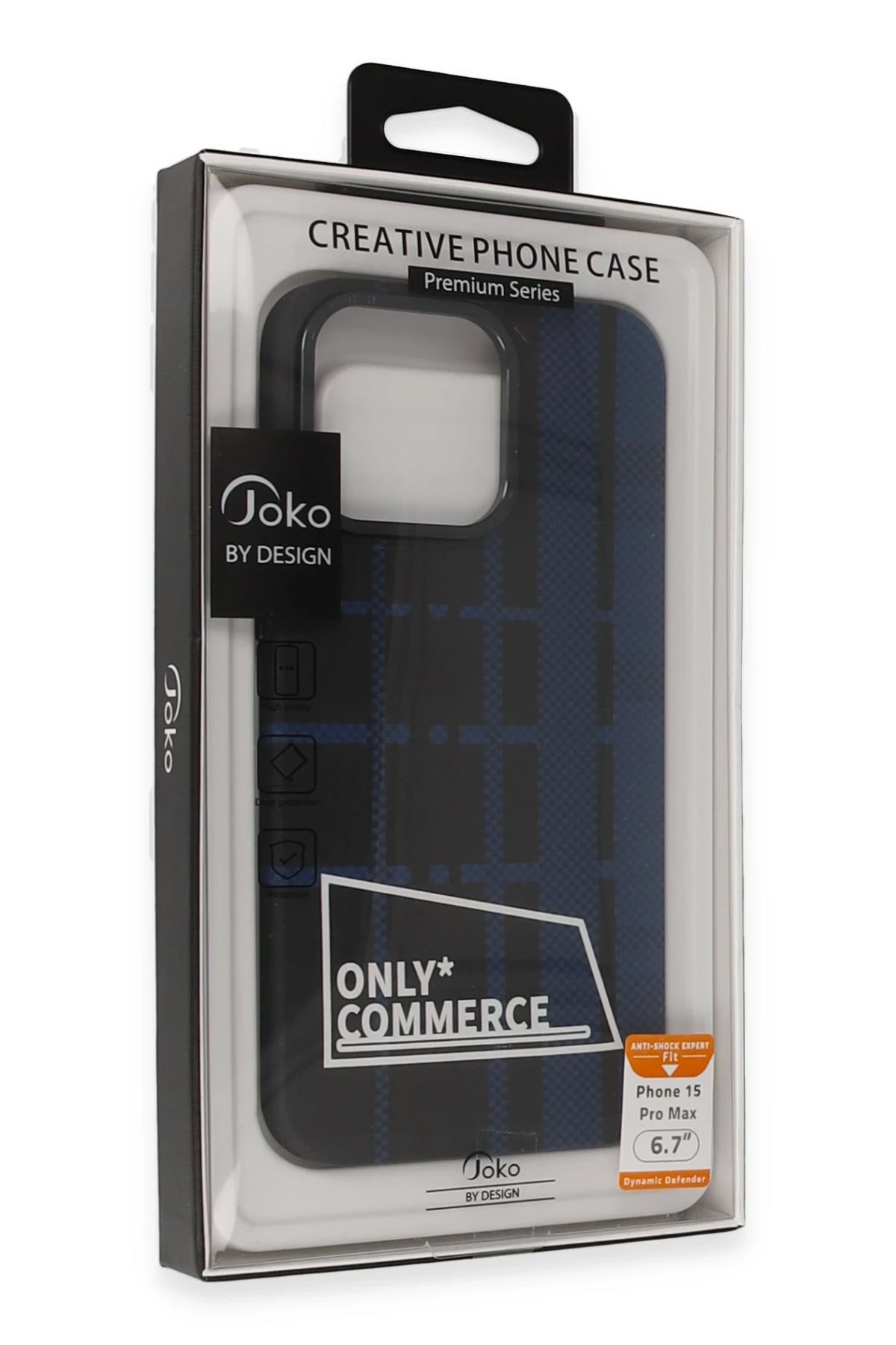 Joko Apple iPhone 15 Pro Kılıf Taret Kapak - Mavi — görsel 5