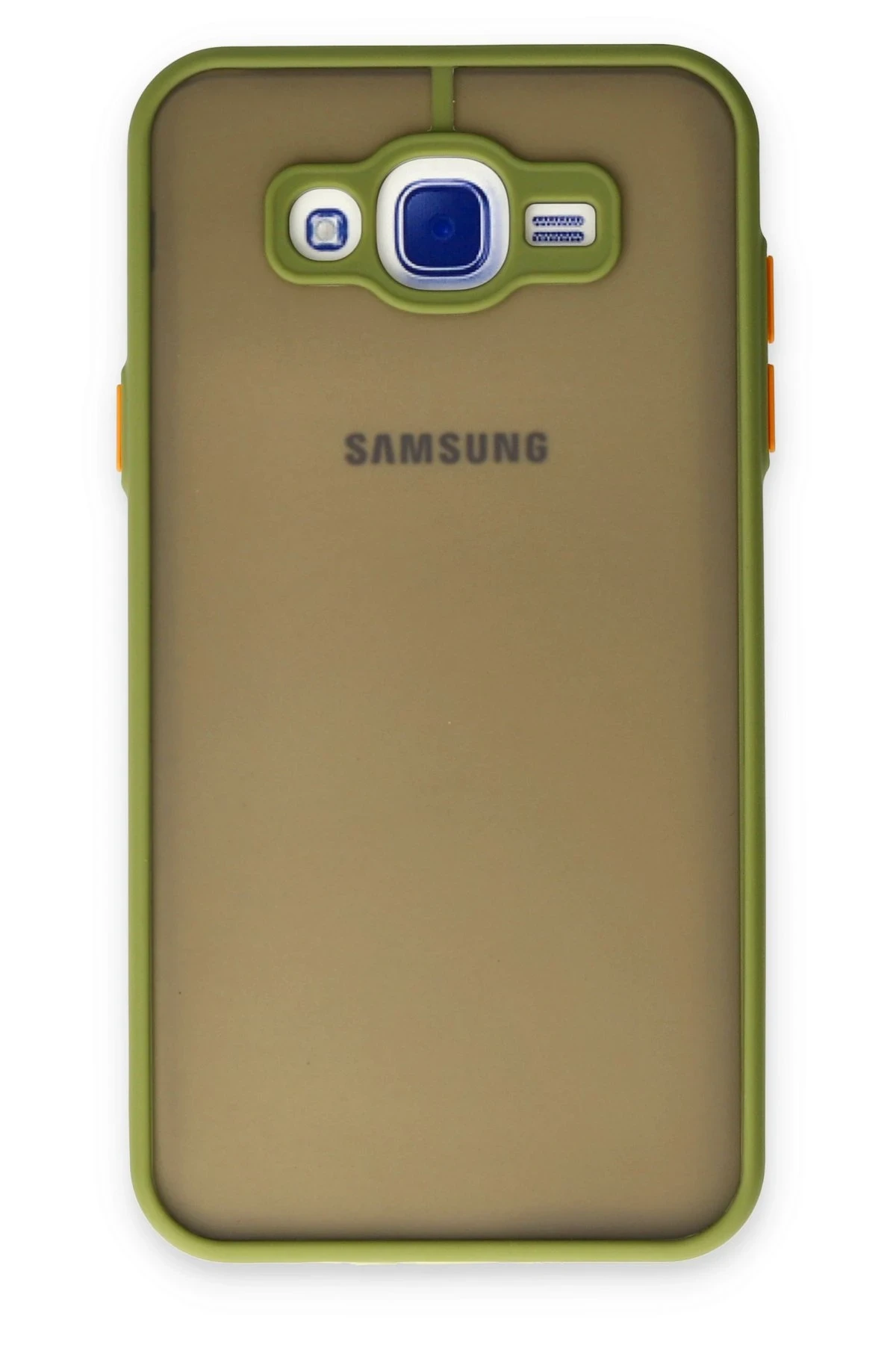 Newface Samsung Galaxy J7 Kılıf Montreal Silikon Kapak - Açık Yeşil