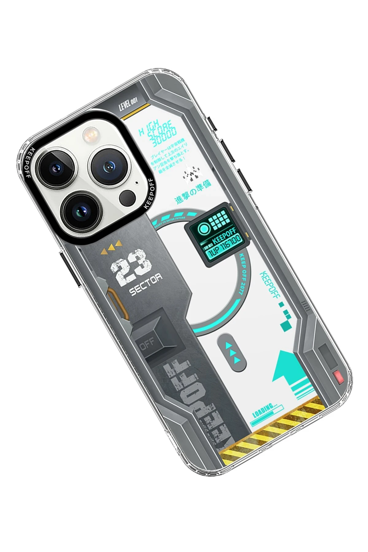 Keep Off Apple iPhone 15 Pro Max Future Armor Magsafe Kapak - Advance Attack — görsel 2
