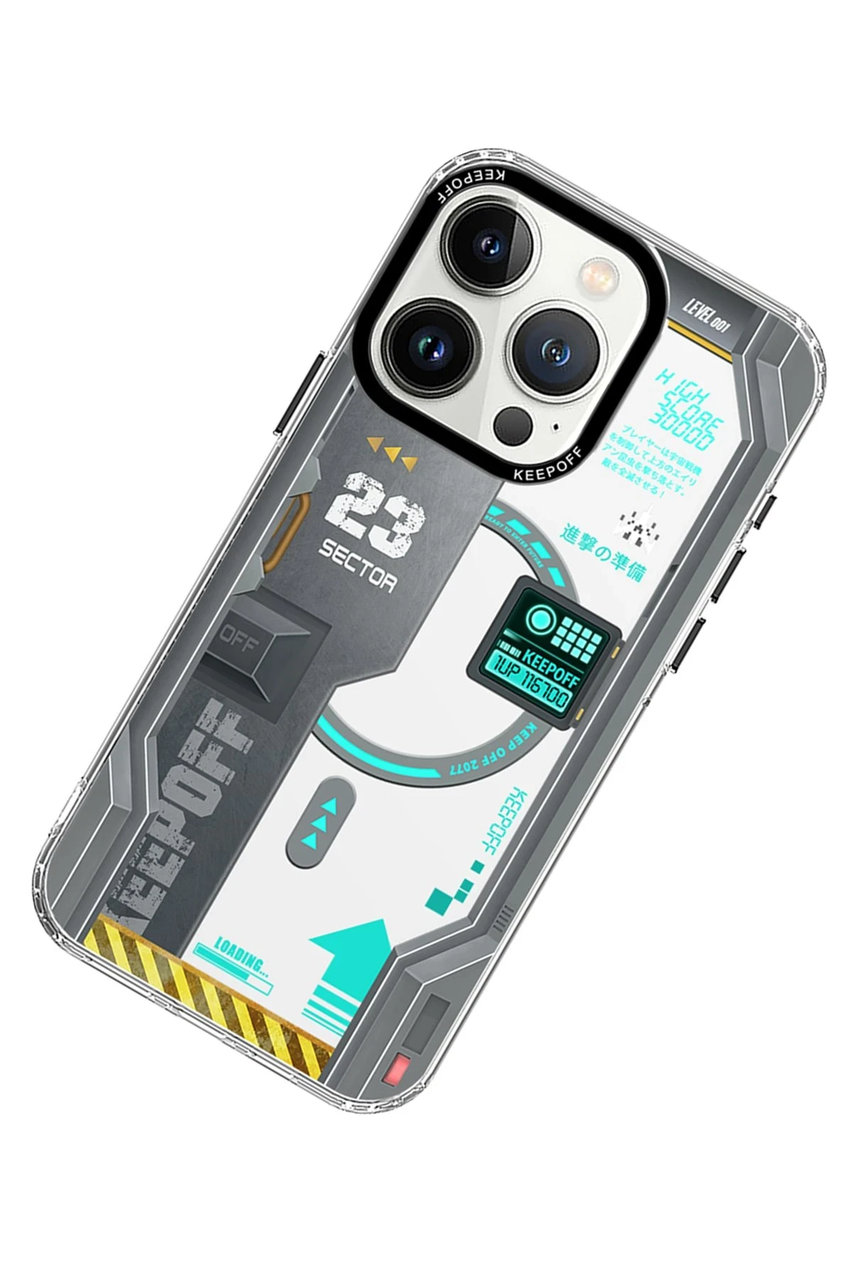 Keep Off Apple iPhone 15 Pro Max Future Armor Magsafe Kapak - Advance Attack — görsel 3