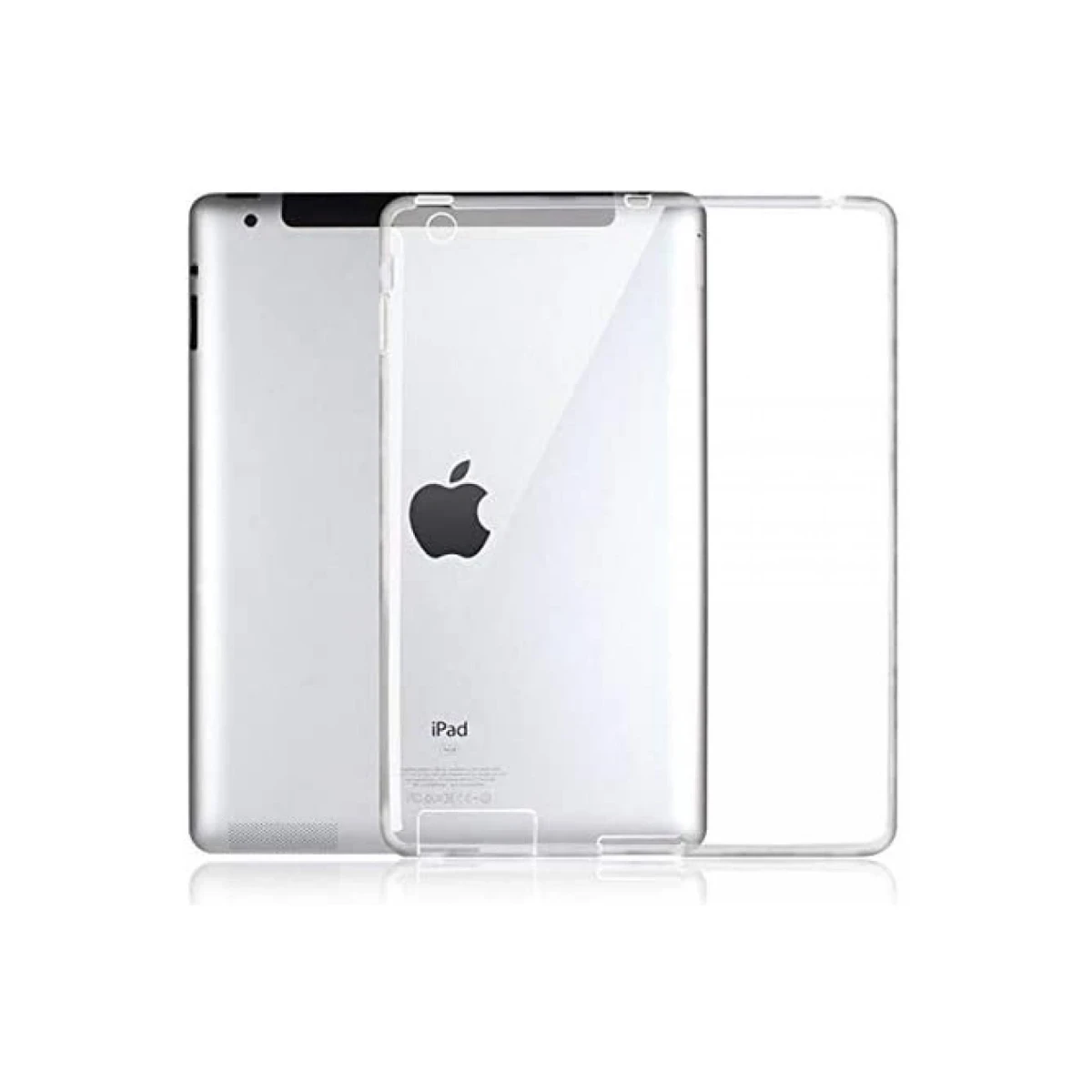 Newface Apple iPad 4 9.7 Kılıf Tablet Şeffaf Silikon