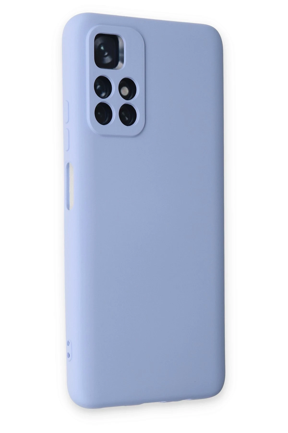 Newface Xiaomi Redmi Note 11T Kılıf Nano içi Kadife Silikon - Lila