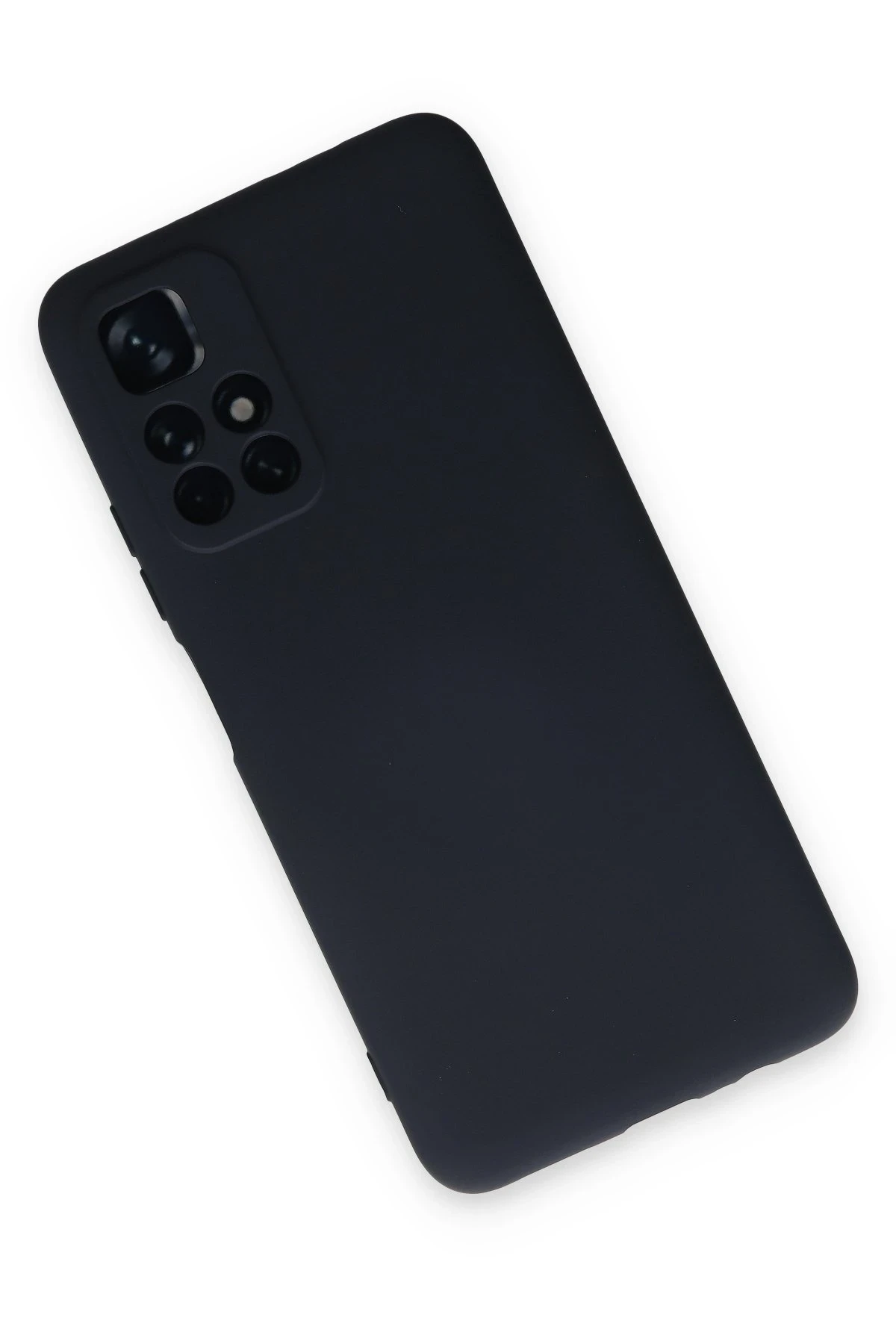 Newface Xiaomi Redmi Note 11T Kılıf Nano içi Kadife Silikon - Lacivert